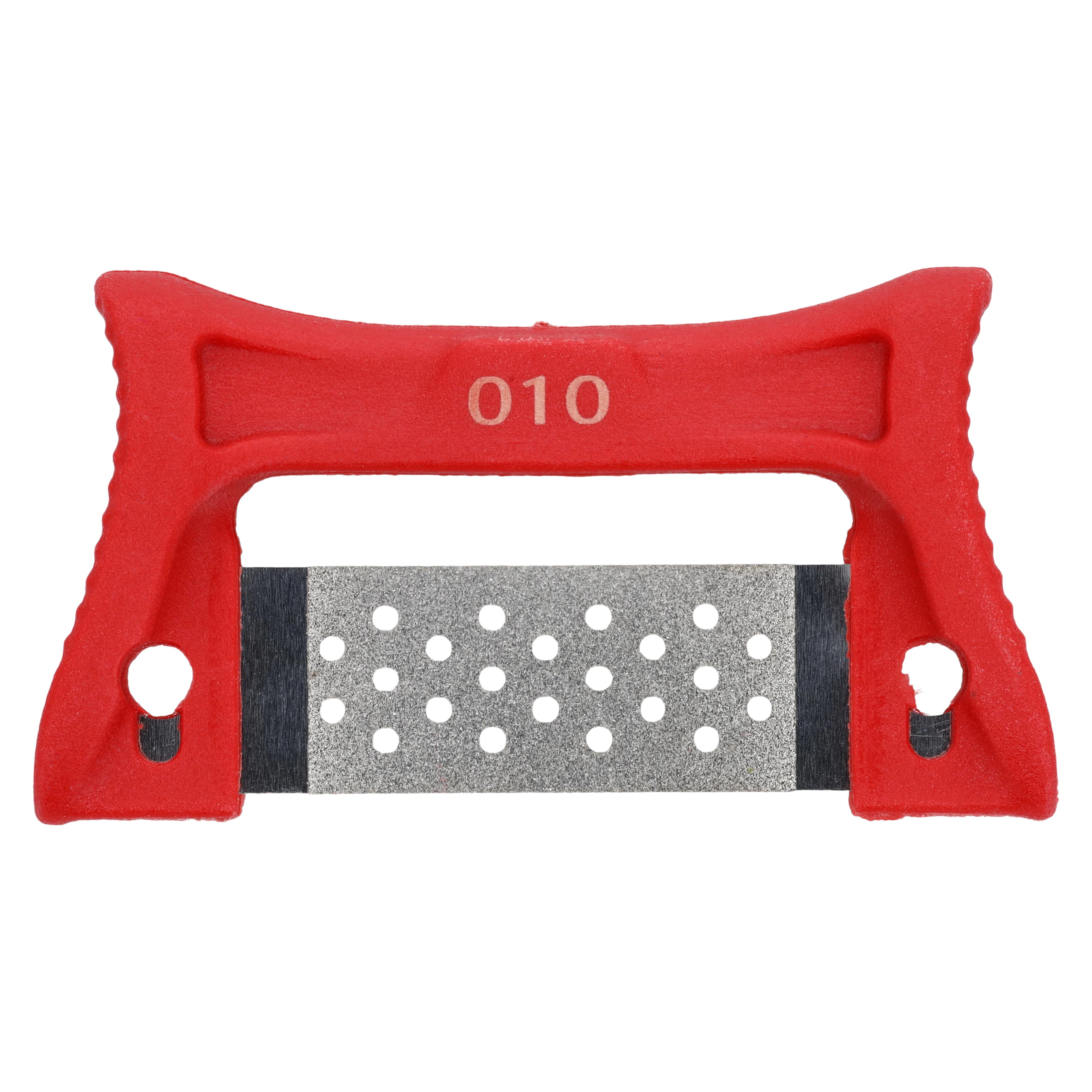 Single-Sided Finishing & Polishing Strips, Fine, Red, Serrated Stainless Steel, Autoclavable, 10/Pk thumbnail 3