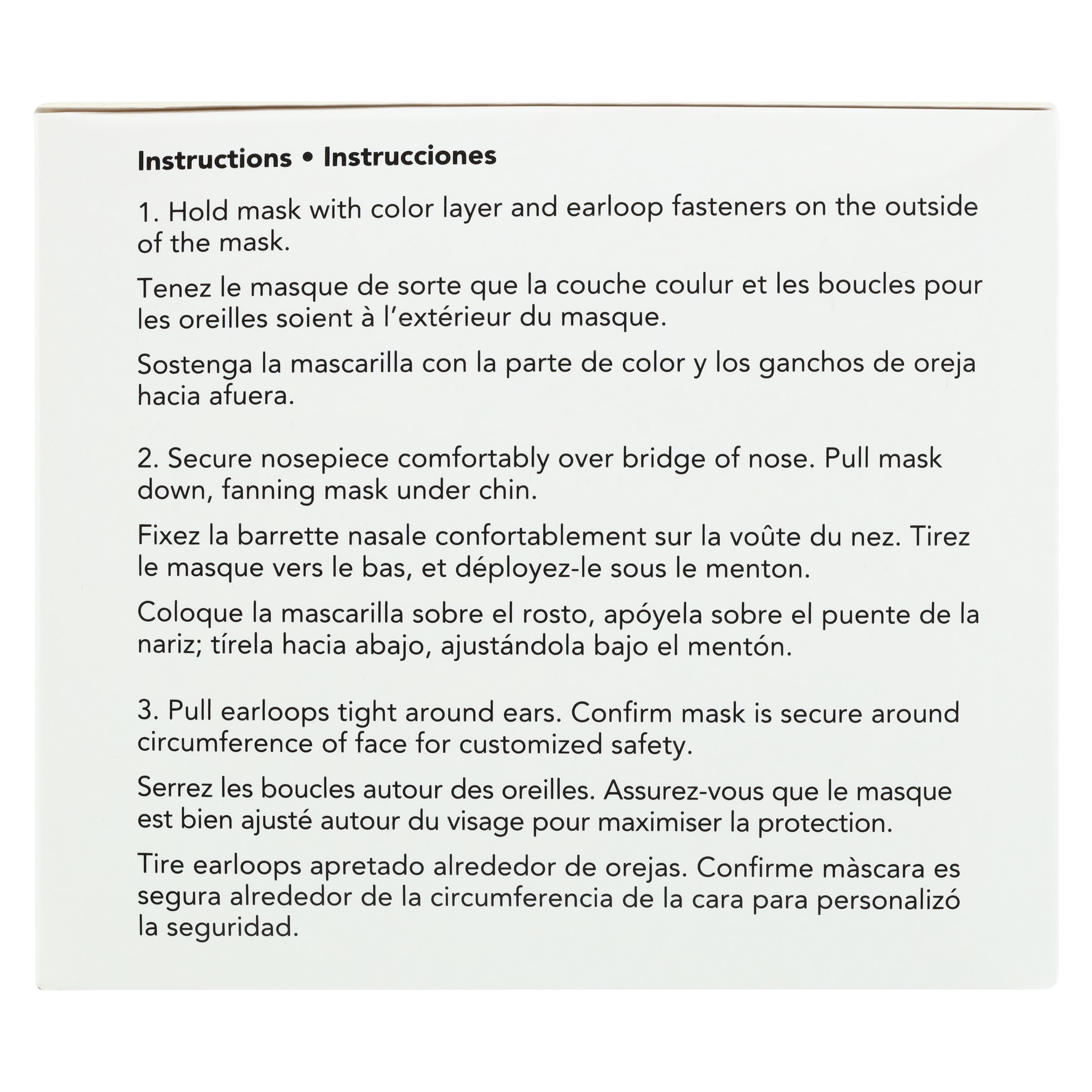 Essentials Mask L1, ASTM Level 1, Blue, Disposable, Latex-Free, 50/Box thumbnail 5