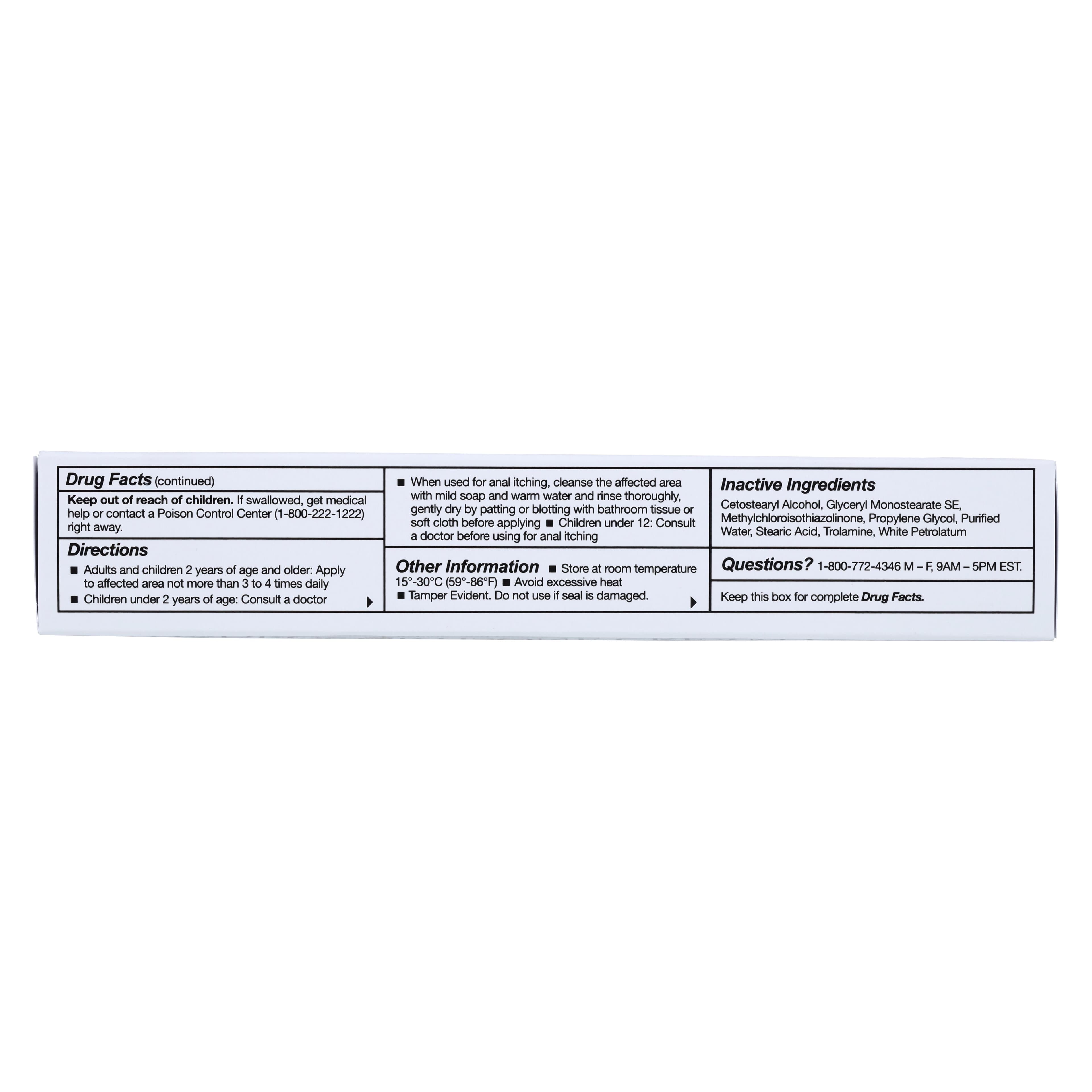 Hydrocortisone Cream, OTC 1%, Topical, 1 oz Tube thumbnail 6