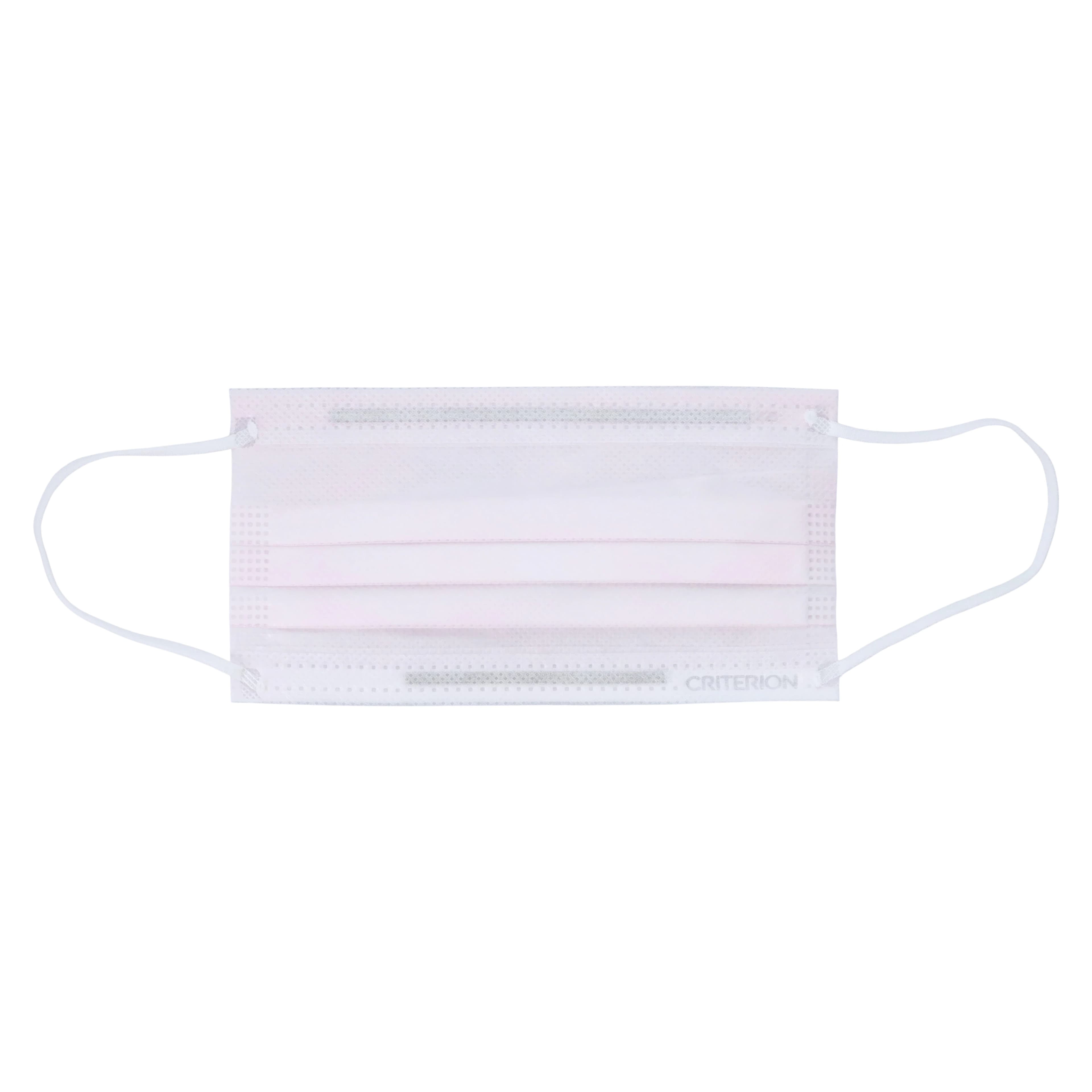 Criterion Fit Earloop Mask Level 3, ASTM, Pink, Adult, Latex-Free, 50/Box thumbnail 4