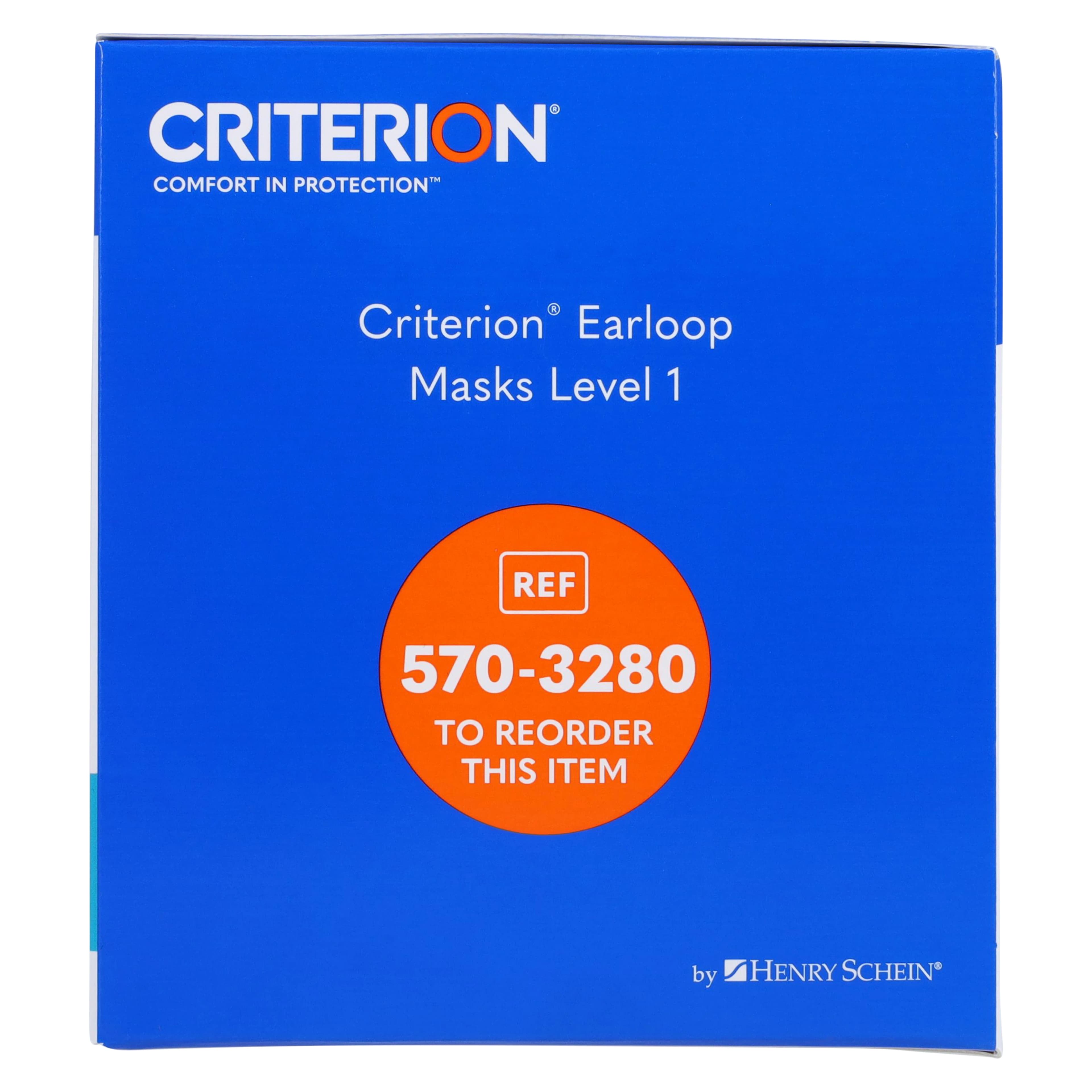 Criterion Earloop Mask L1, ASTM Level 1, Teal, Disposable, Latex-Free, 50/Box thumbnail 8