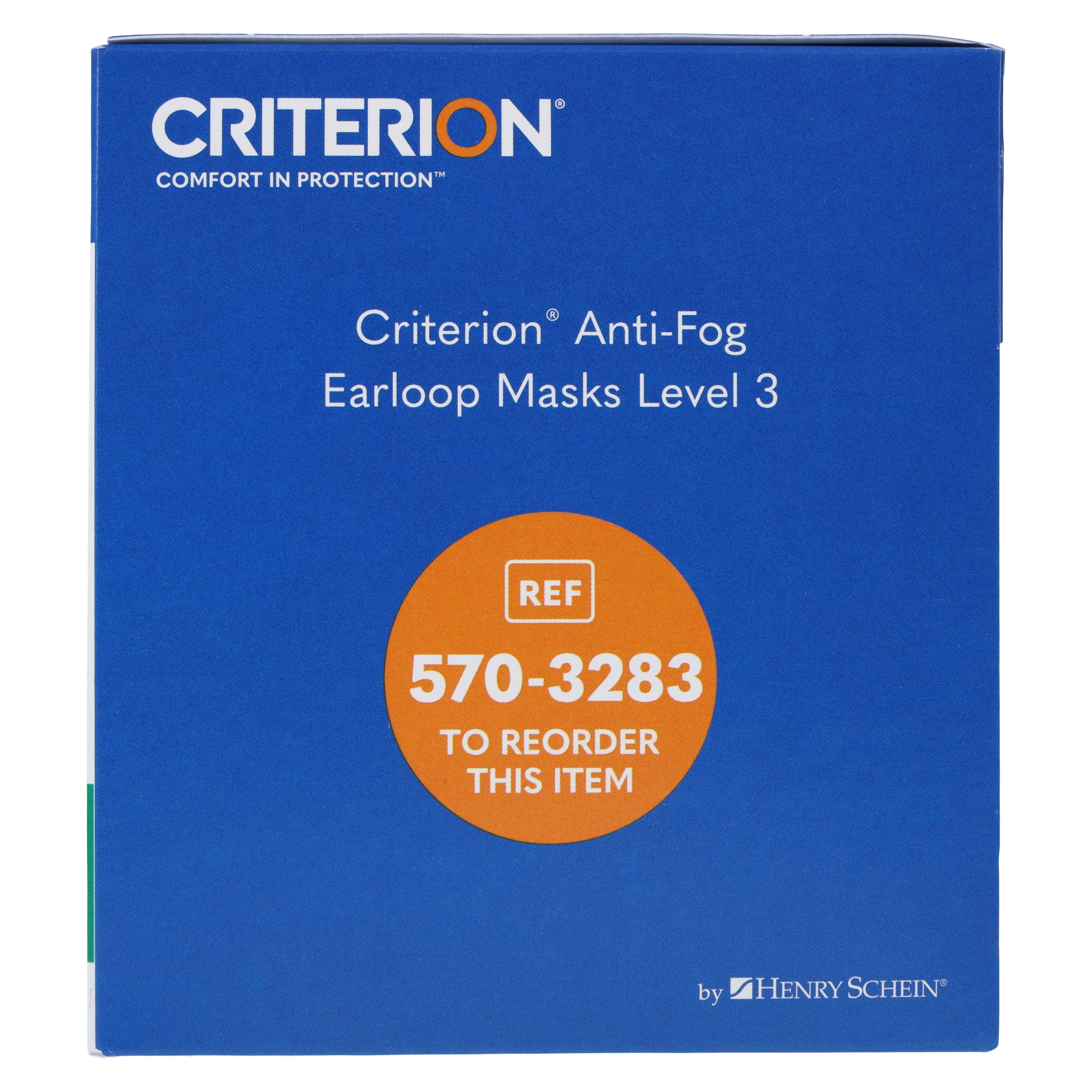 Criterion Anti-Fog Earloop Masks, ASTM Level 3, White, Disposable, 50/Box thumbnail 7