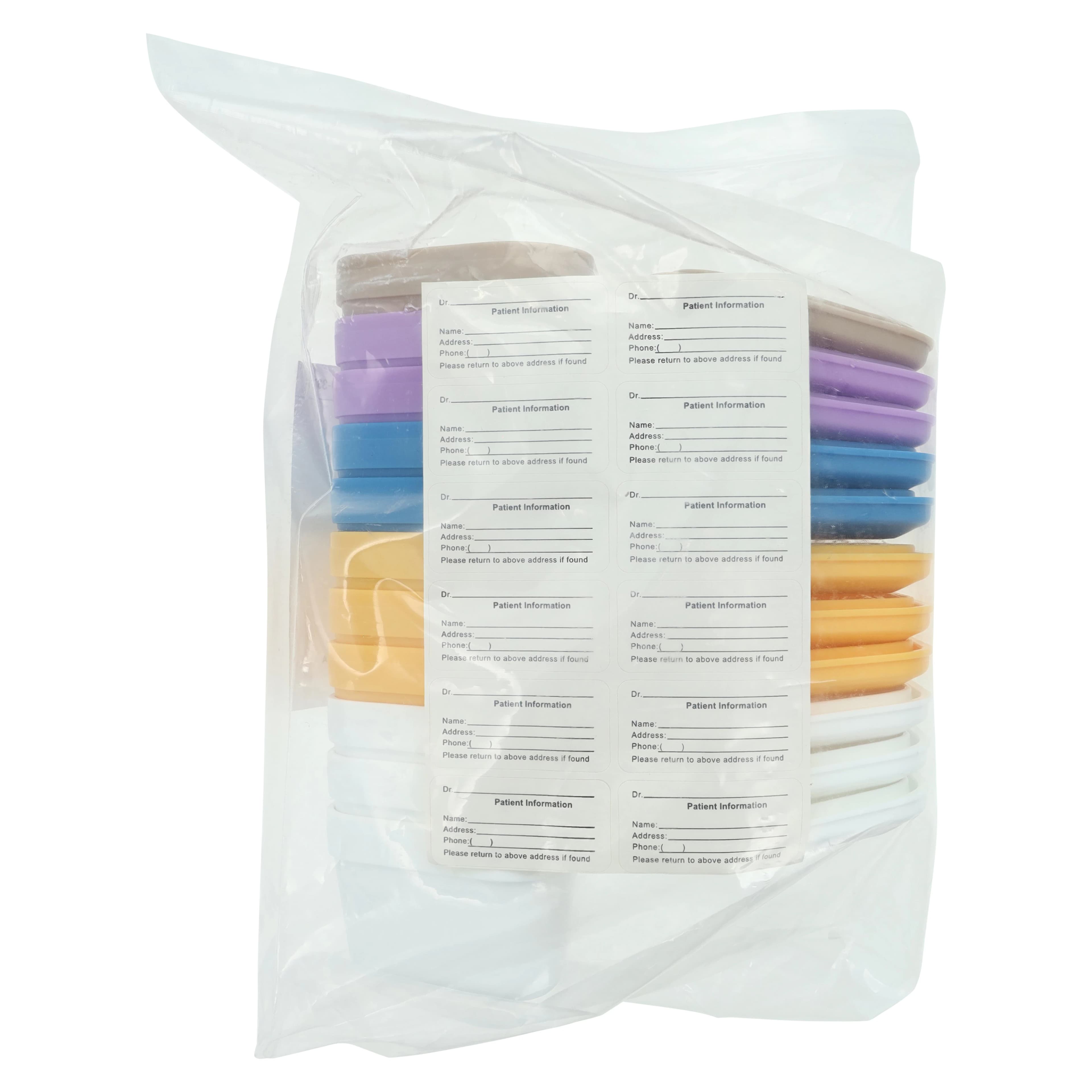 Denture Boxes Assorted, High-Impact Plastic, 12/Pk thumbnail 14