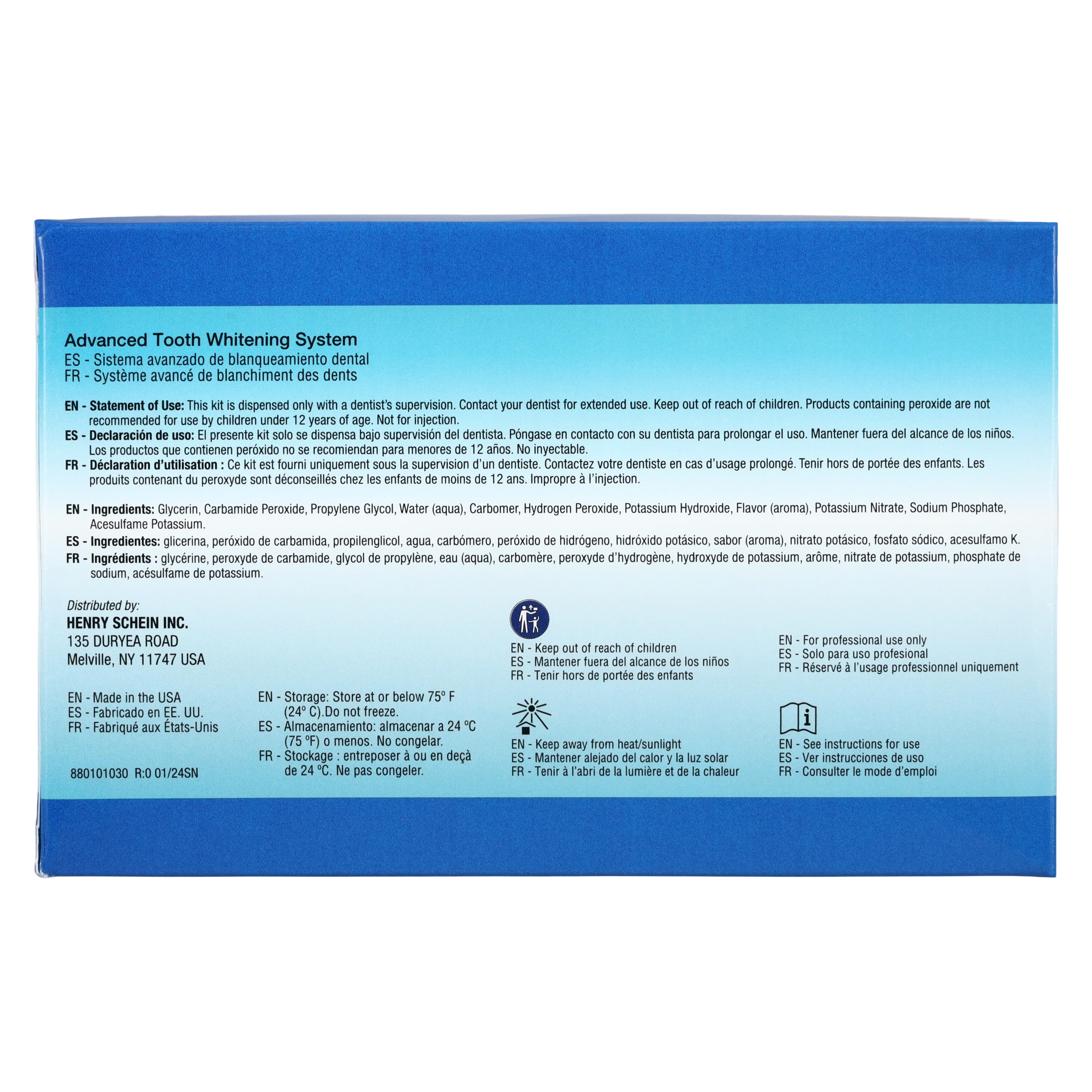 Natural Elegance Plus At-Home Whitening System Bulk Pack, 22% Carbamide Peroxide, 50/Box thumbnail 5