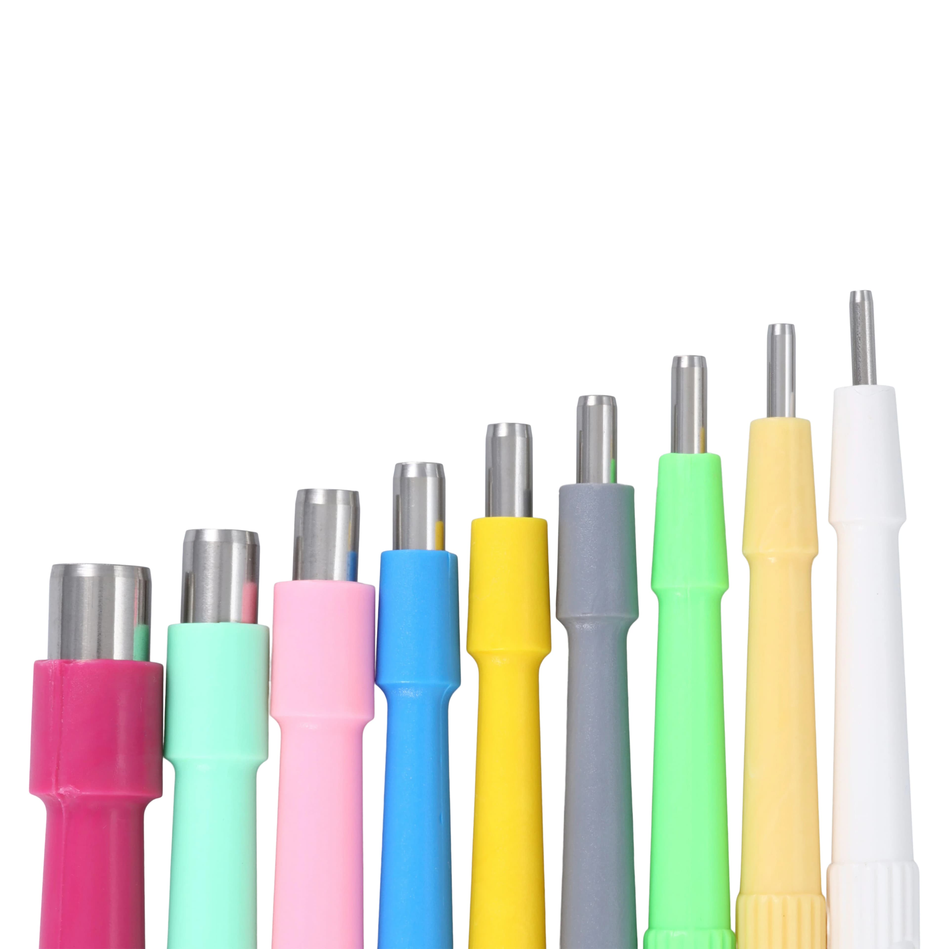 Henry Schein Disposable Biopsy Punch, 3.5mm Blade, 95mm Plastic Handle with Stainless Steel Tip, Sterile, Each thumbnail 2