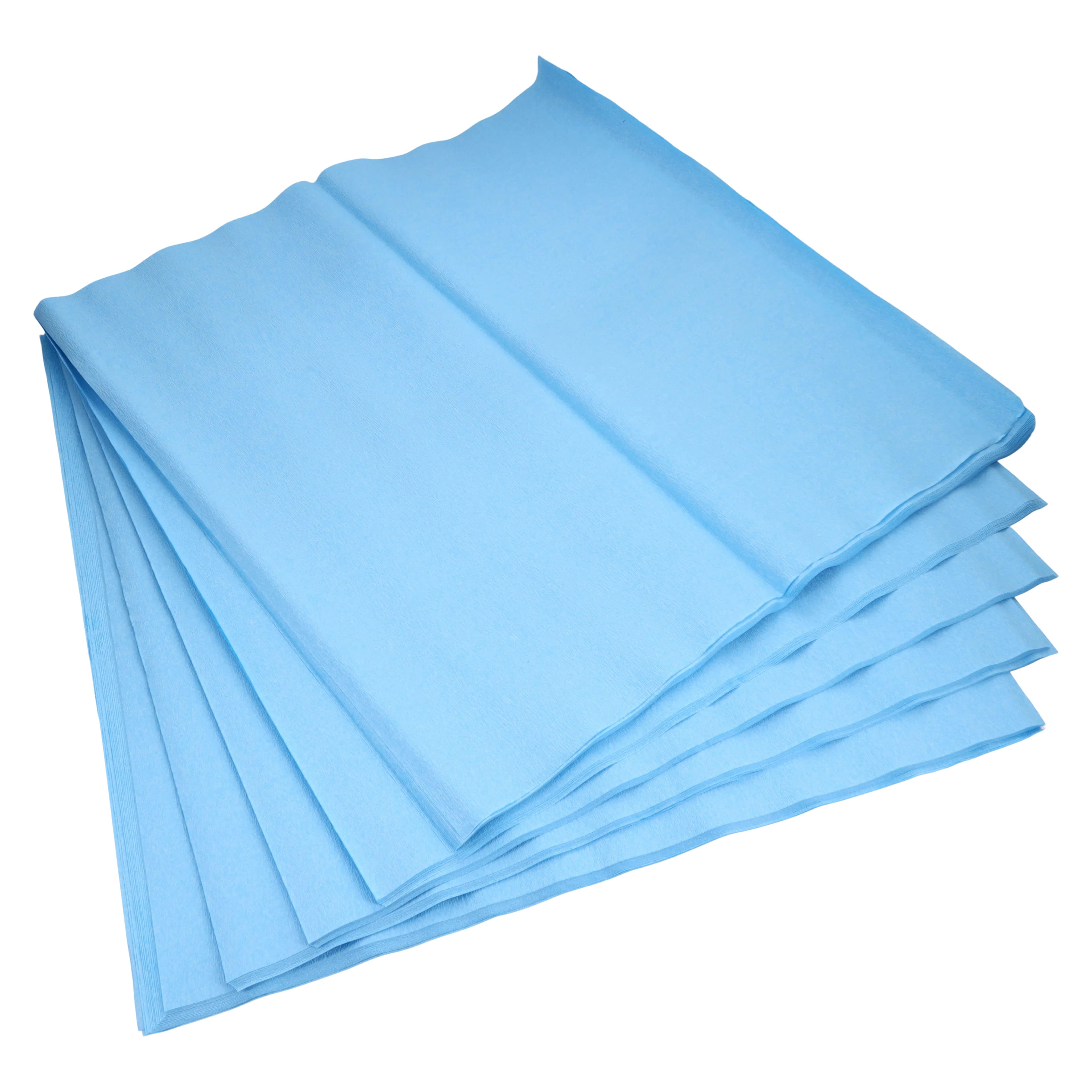 Henry Schein CSR Sterilization Wrap, 1 Ply, 20 in x 20 in, Blue, Latex-Free, 100/Box - CSR Wrap - Image 1