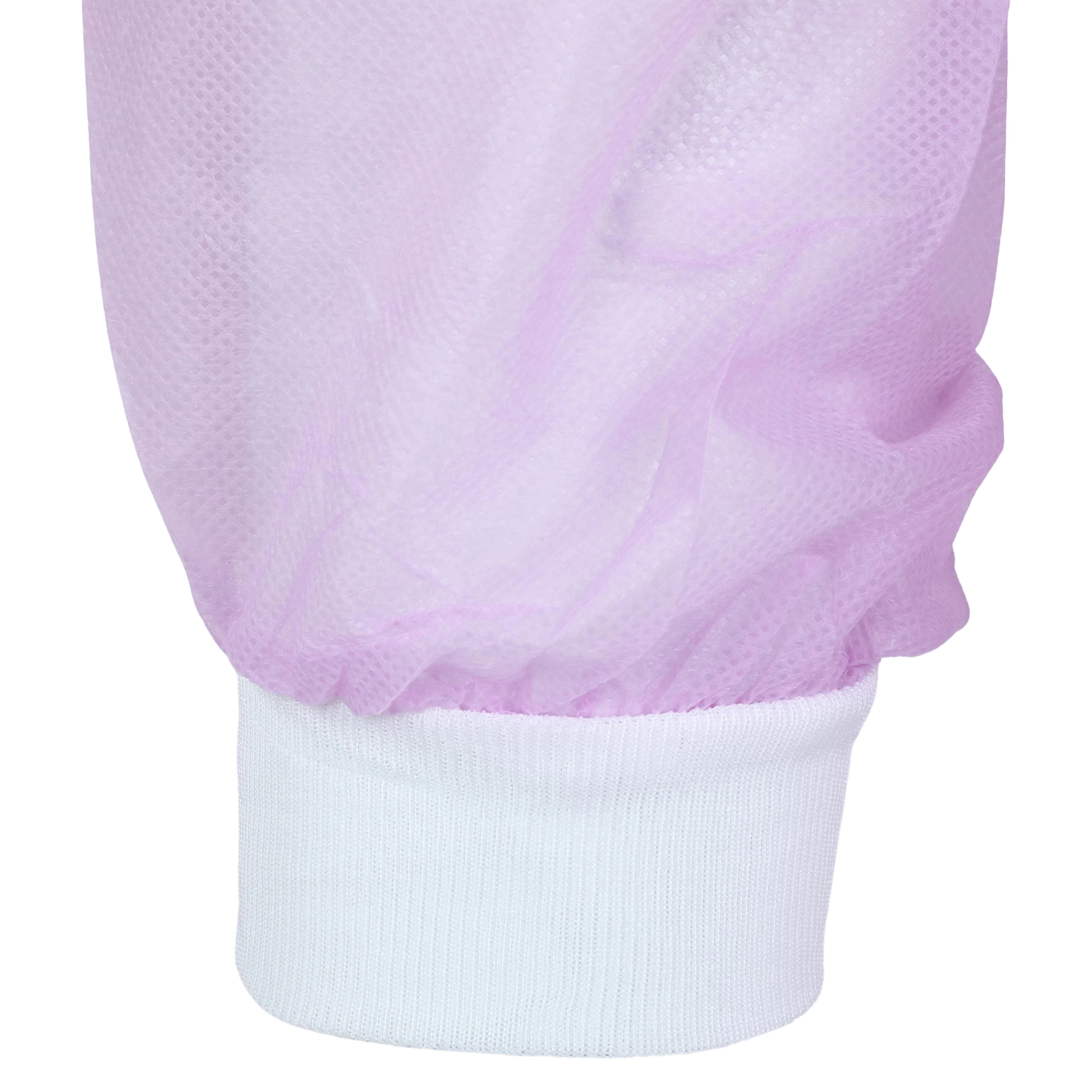 Criterion Polypropylene Cover Gown, Small/Medium, Pink, Non-Sterile, Back-Opening, 10/Box thumbnail 4