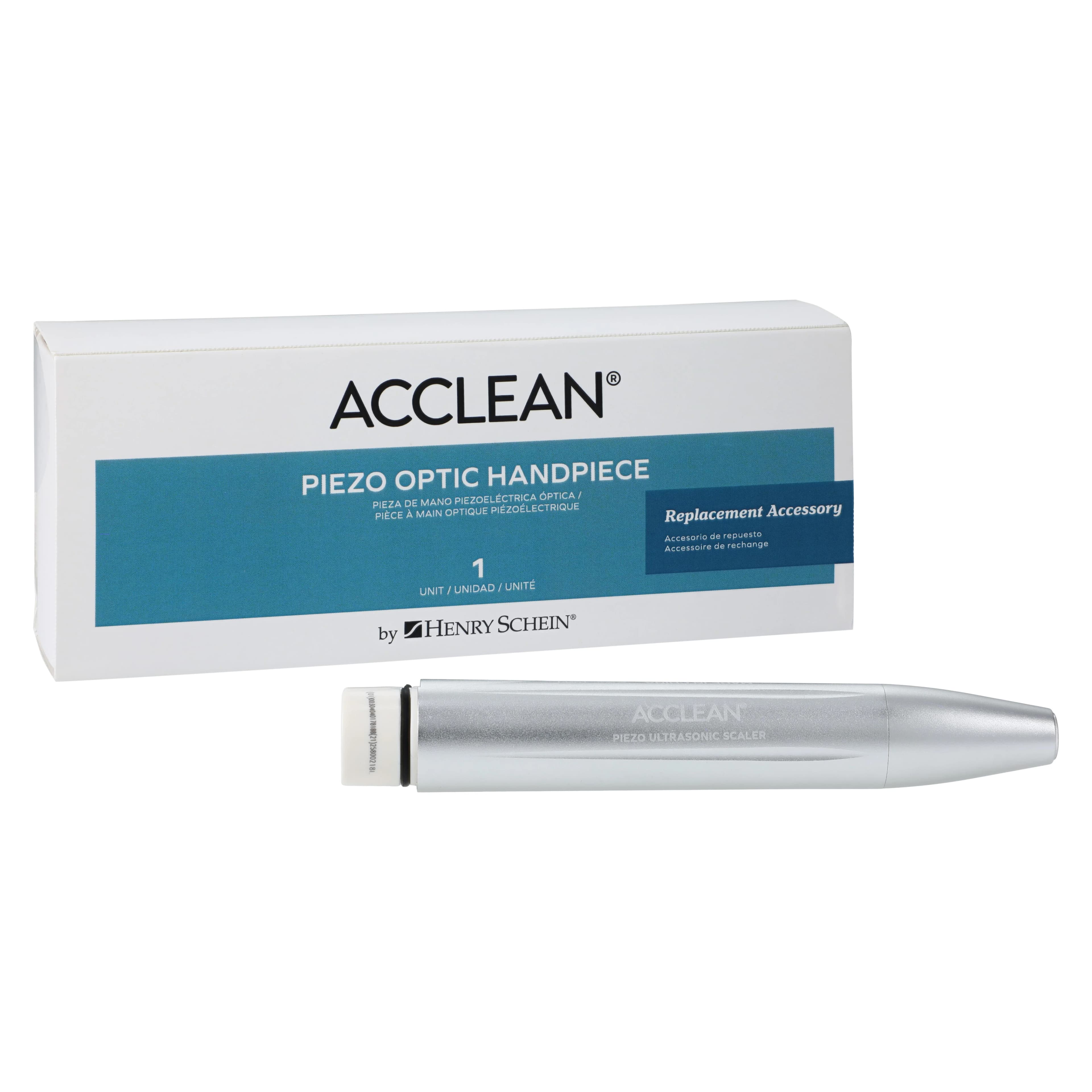 Handpiece Piezo Optic, Acclean Silver Optic Autoclavable, Each, 01KEZKNP7NE31ENC66RD0AJW49 - Handpiece Piezo Optic - Image 1