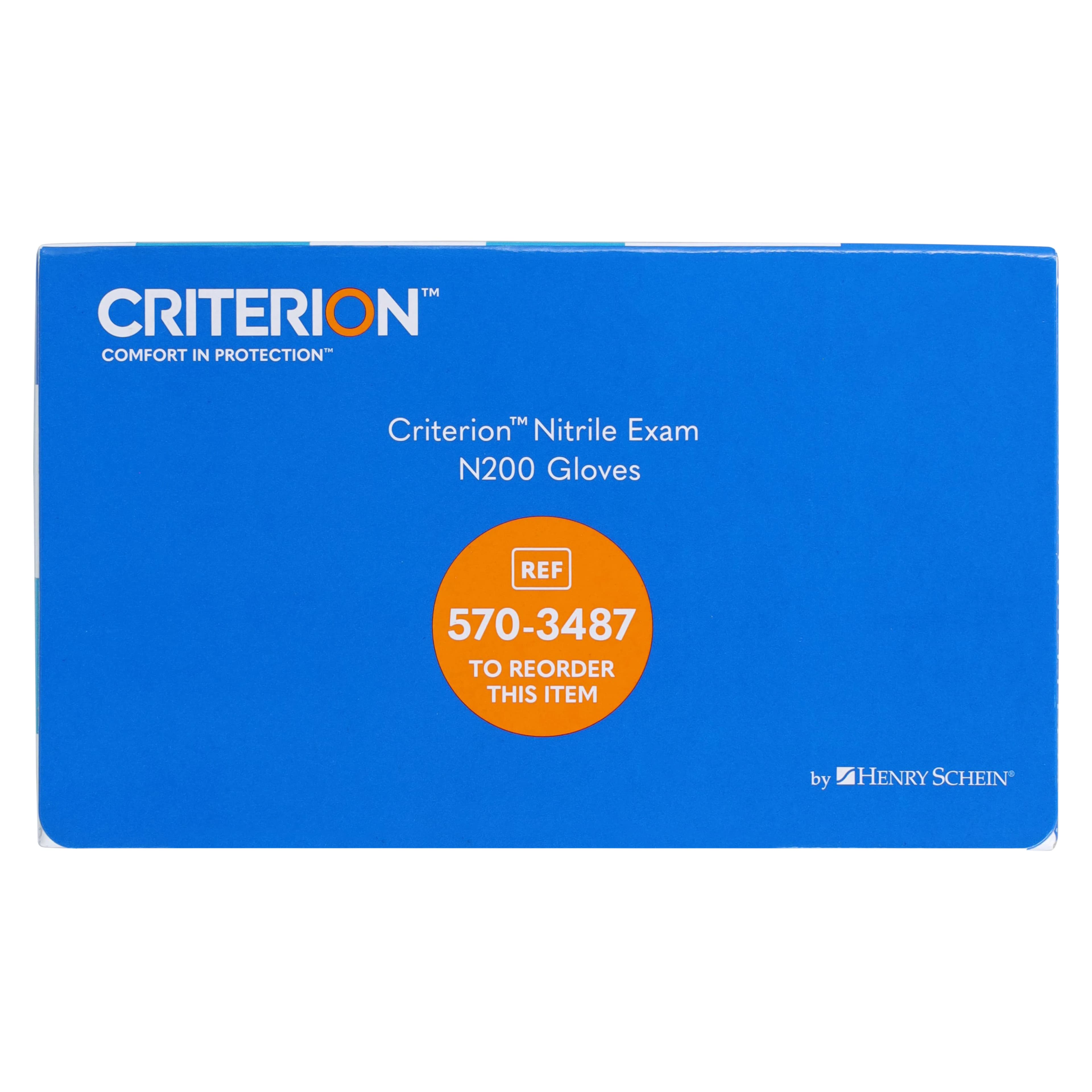Criterion N200 Nitrile Exam Gloves, Powder Free, Non-Sterile, X-Small, Black, 200/Box thumbnail 4