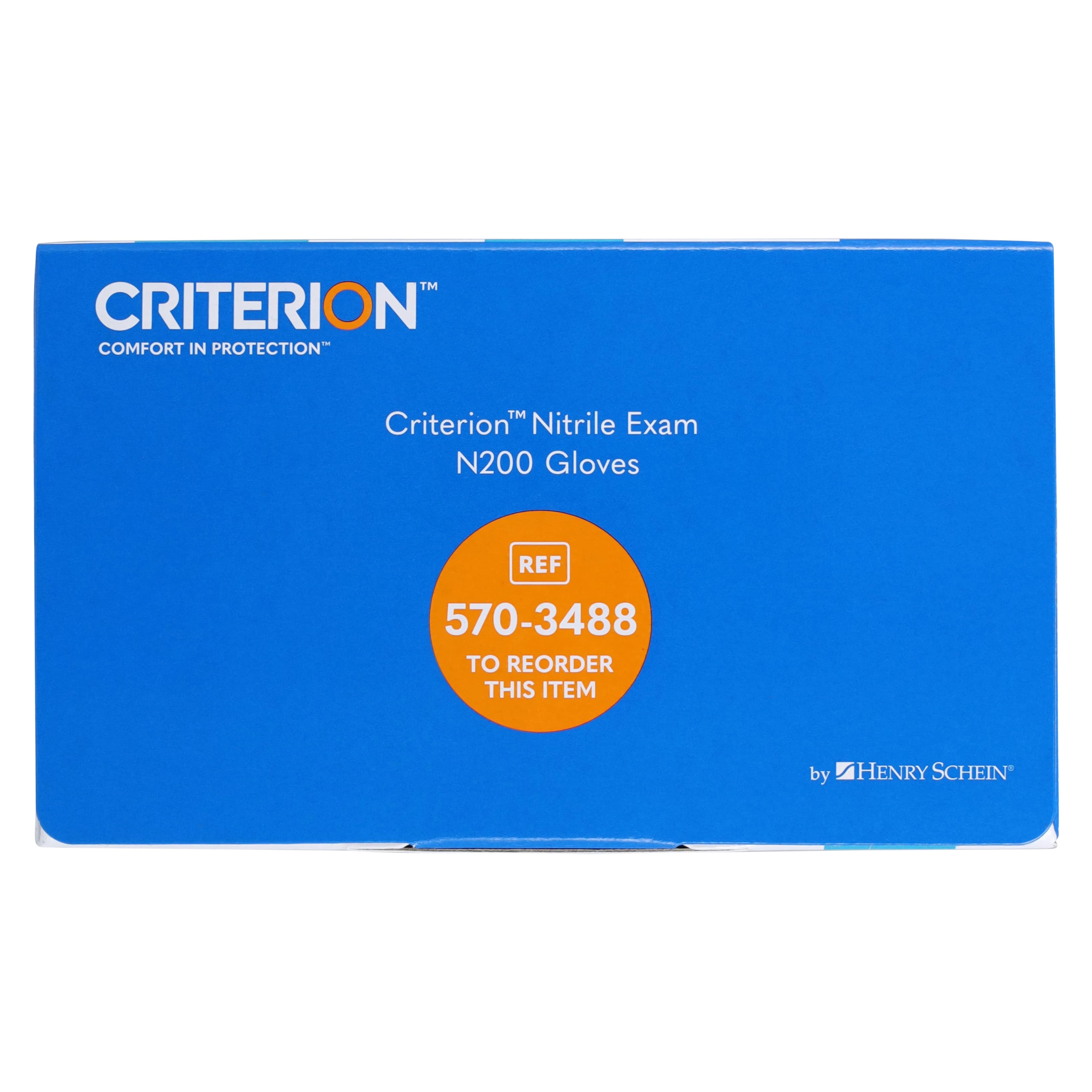 Criterion N200 Nitrile Exam Gloves, Small, Black, Non-Sterile, 200/Box thumbnail 4