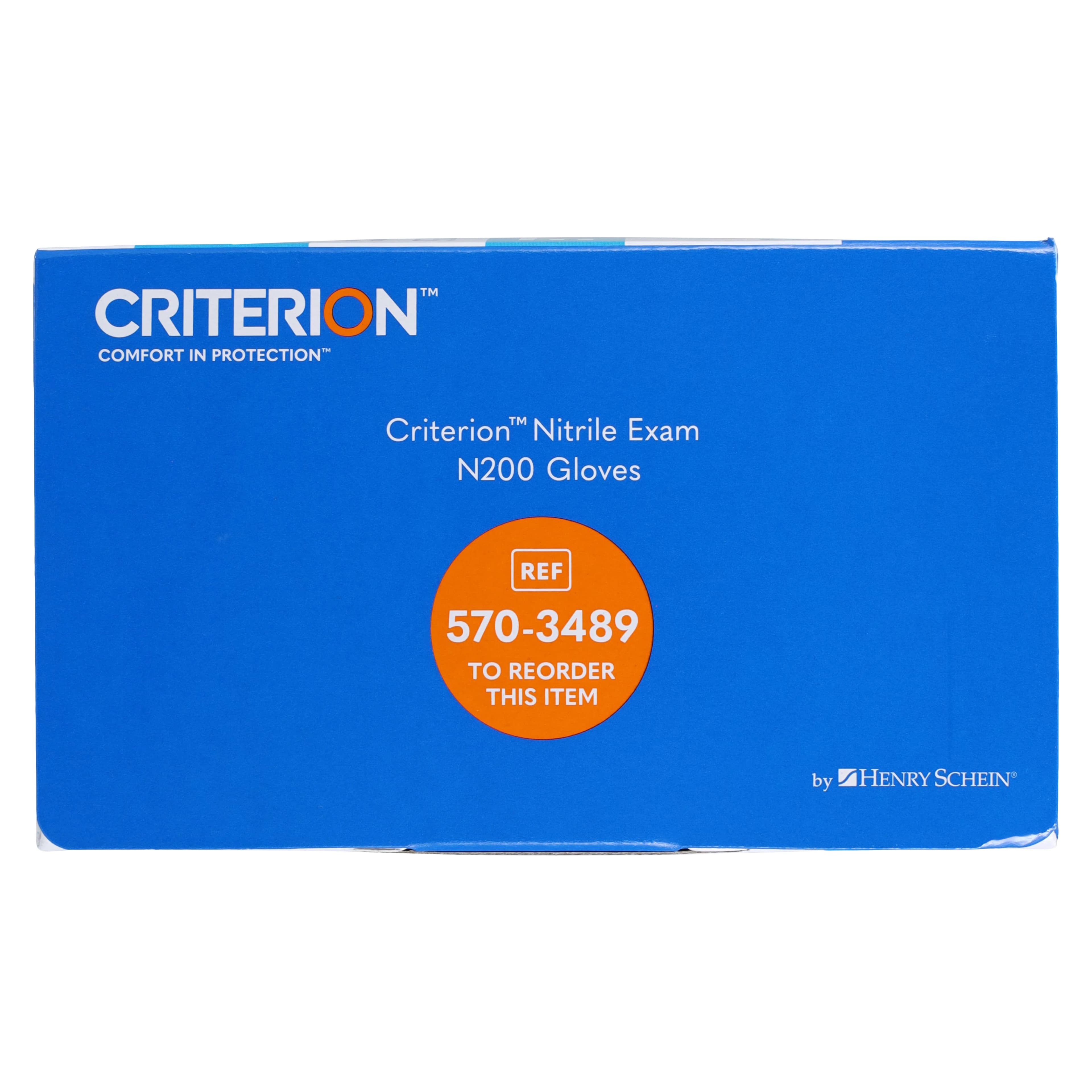 Criterion N200 Nitrile Exam Gloves, Medium, Black, Non-Sterile, 200/Box thumbnail 5