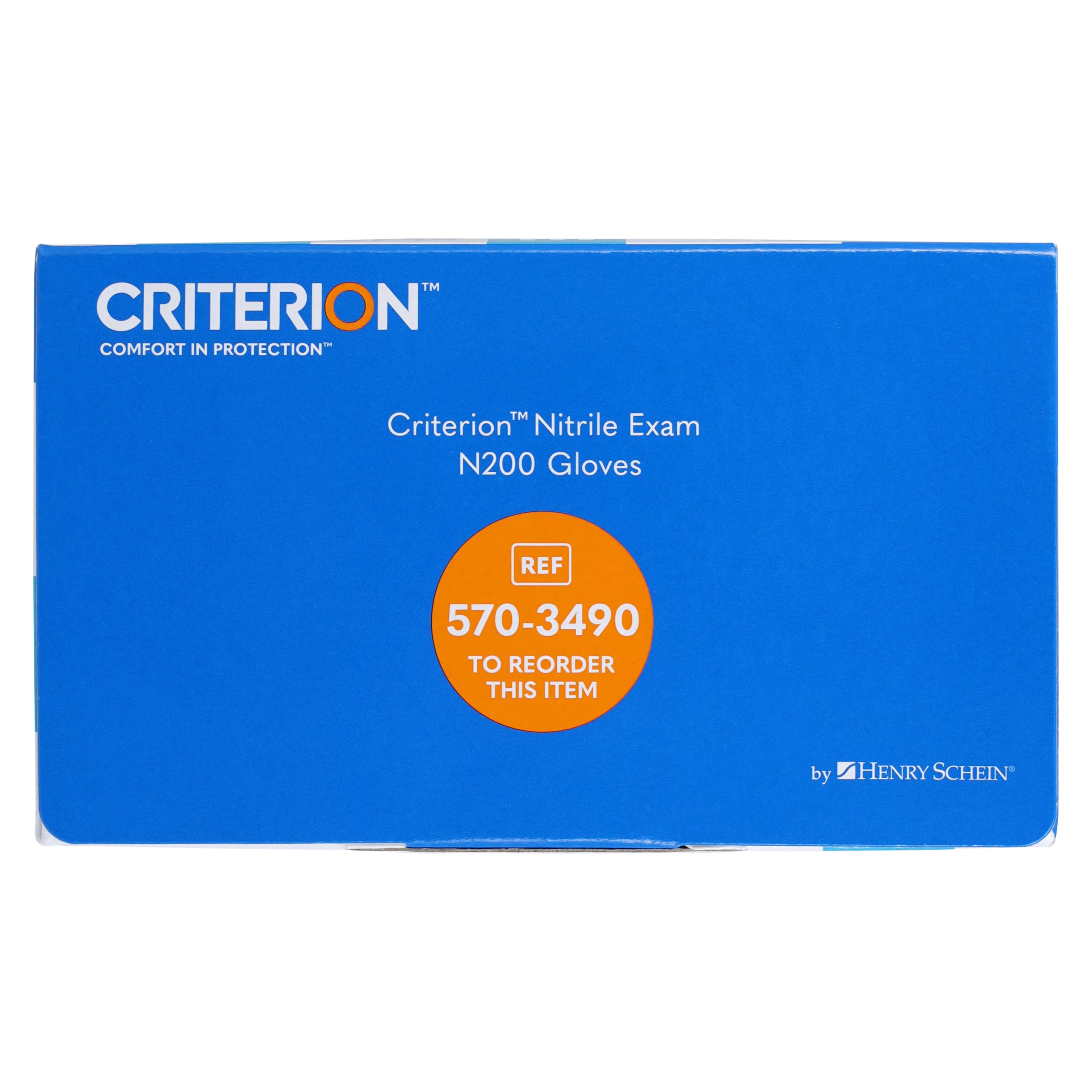 Criterion N200 Nitrile Exam Gloves, Powder Free, Non-Sterile, Large, Black, 200/Bx thumbnail 4