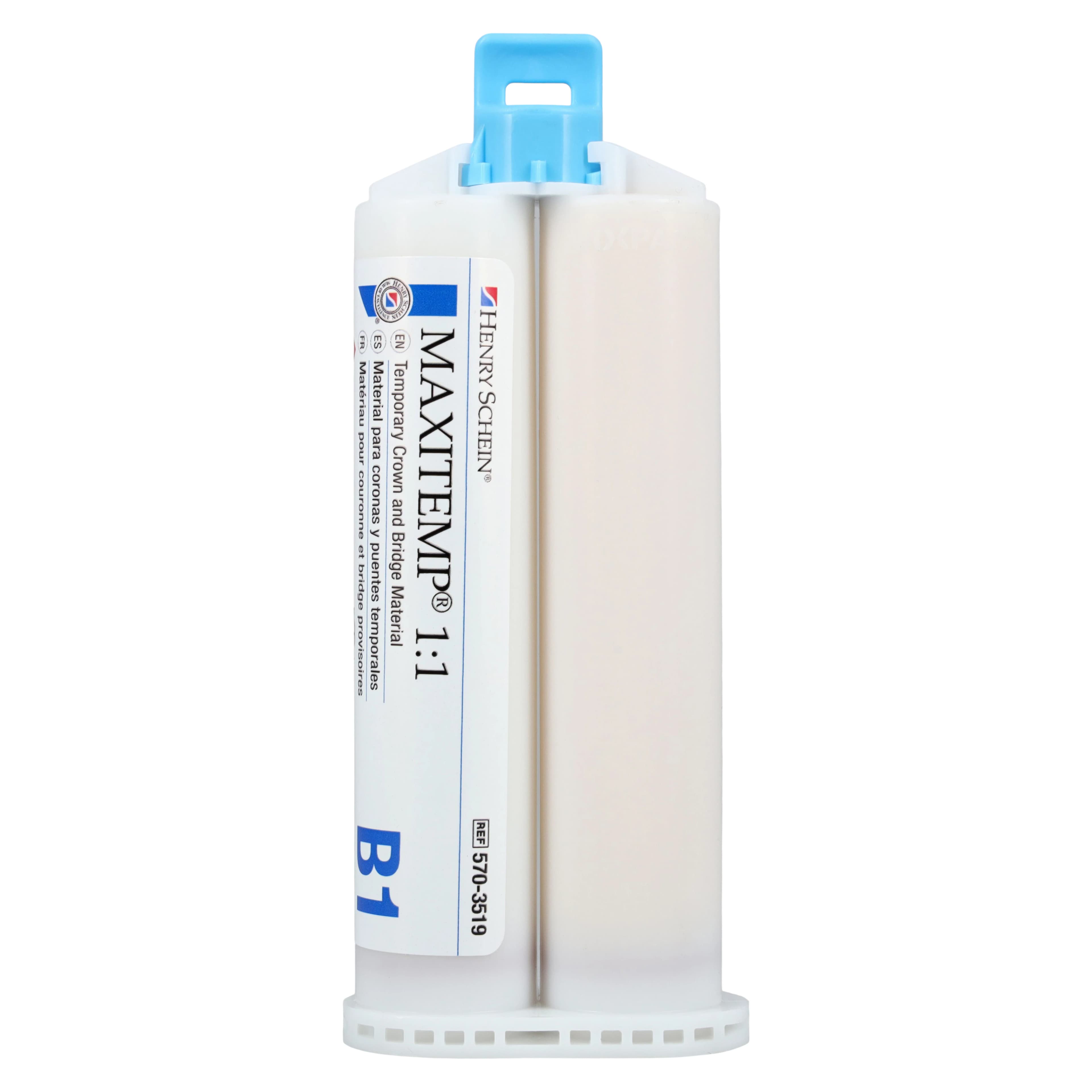 MaxiTemp Temporary Crown and Bridge Material 1:1 Cartridge Kit, Shade B1, 50 mL thumbnail 3