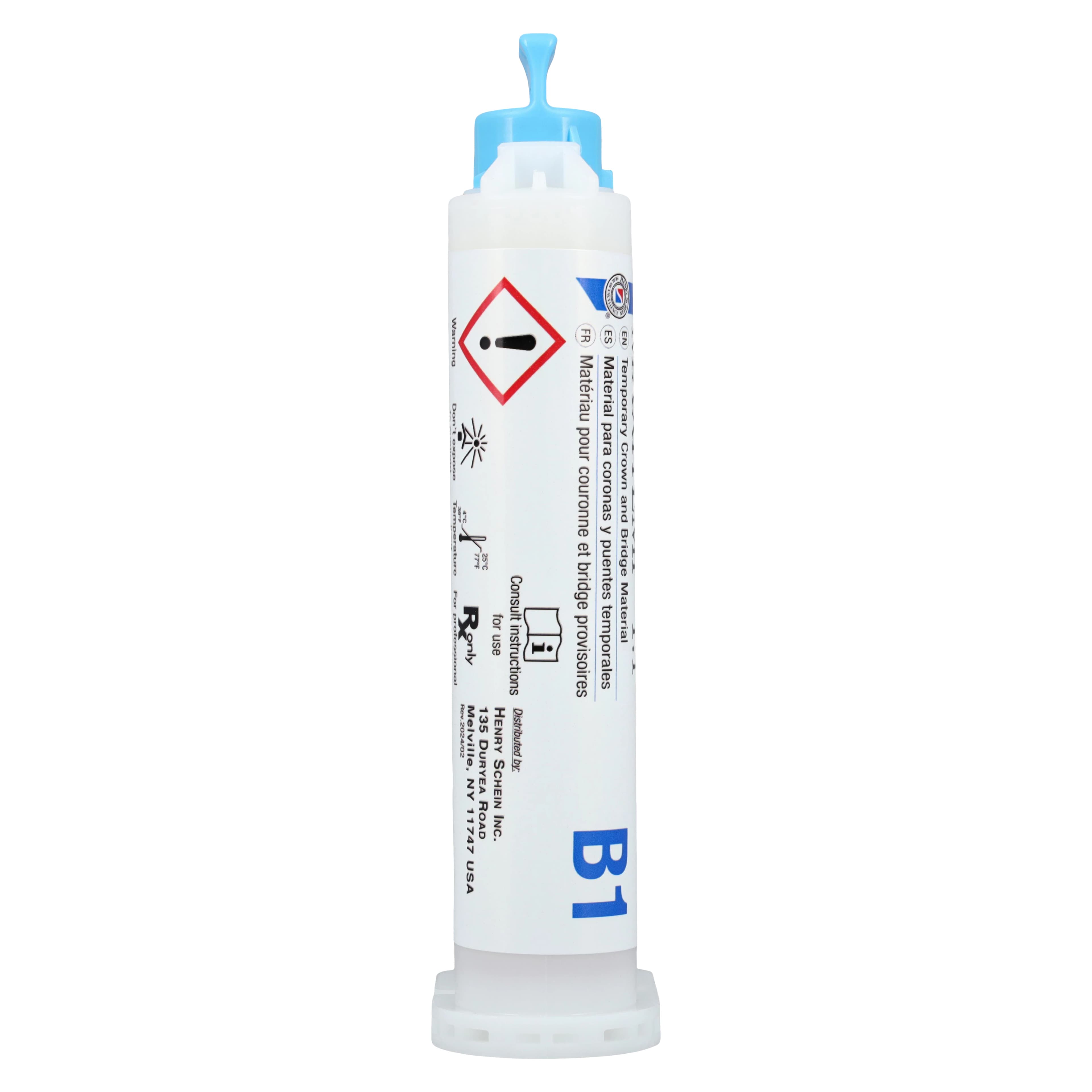 MaxiTemp Temporary Crown and Bridge Material 1:1 Cartridge Kit, Shade B1, 50 mL thumbnail 4