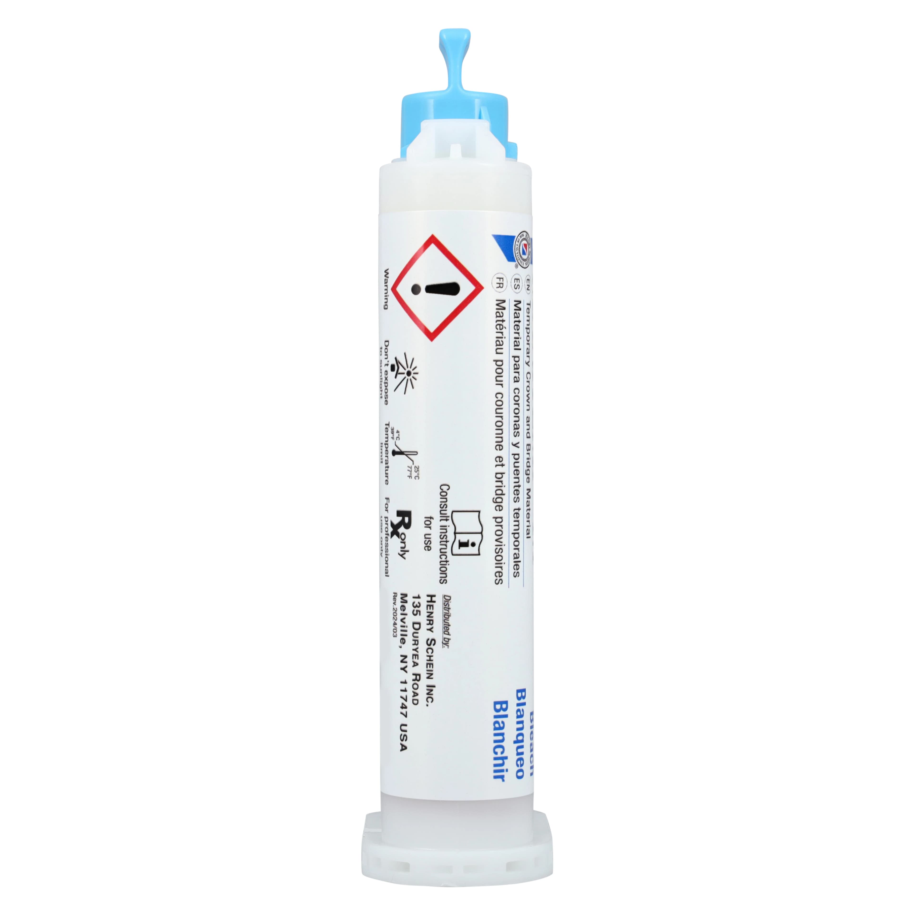 MaxiTemp Temporary Crown and Bridge Material 1:1 Cartridge Kit, Bleach White, 50 mL thumbnail 4