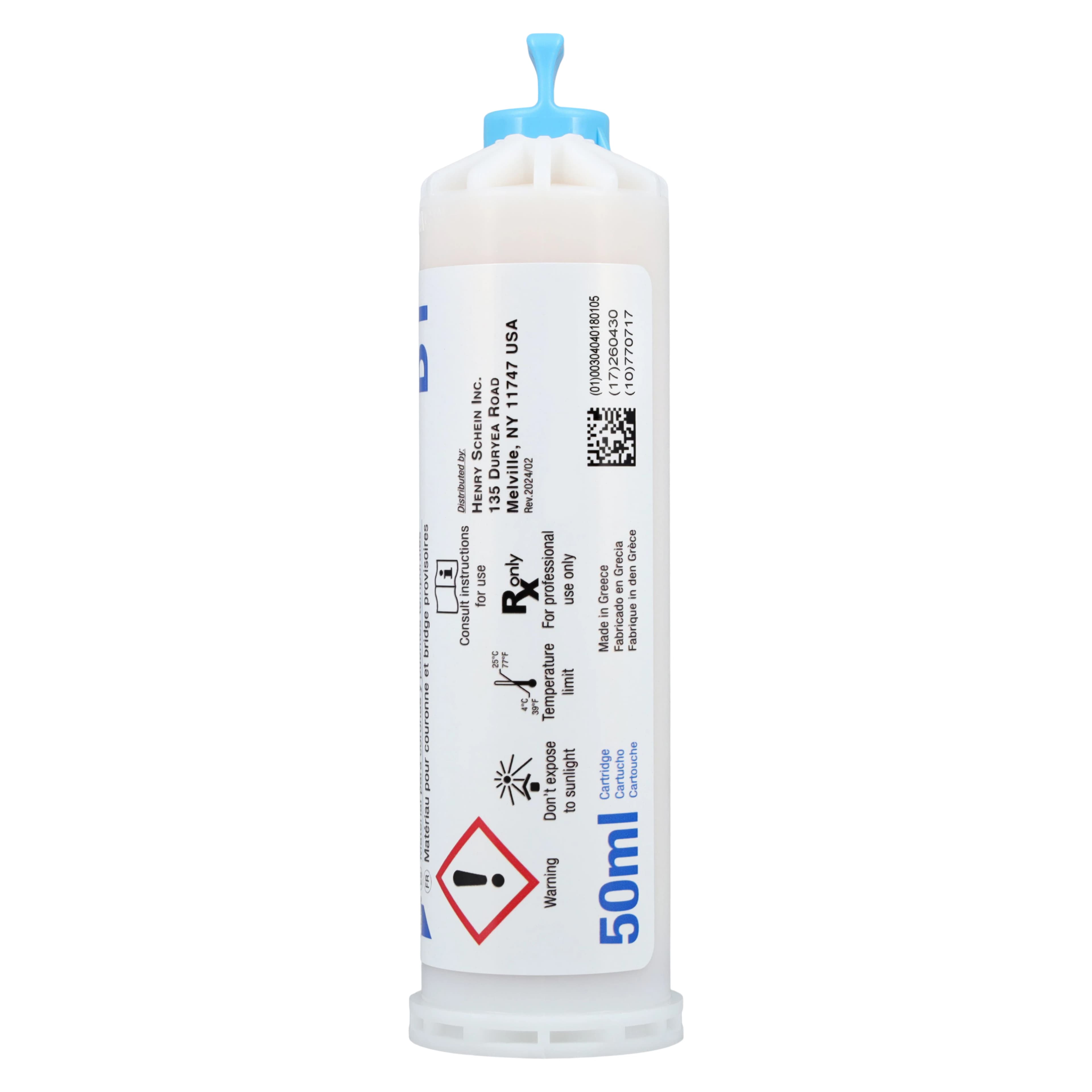 MaxiTemp Temporary Crown and Bridge Material 10:1 Cartridge Kit, Shade B1, 50 mL thumbnail 4