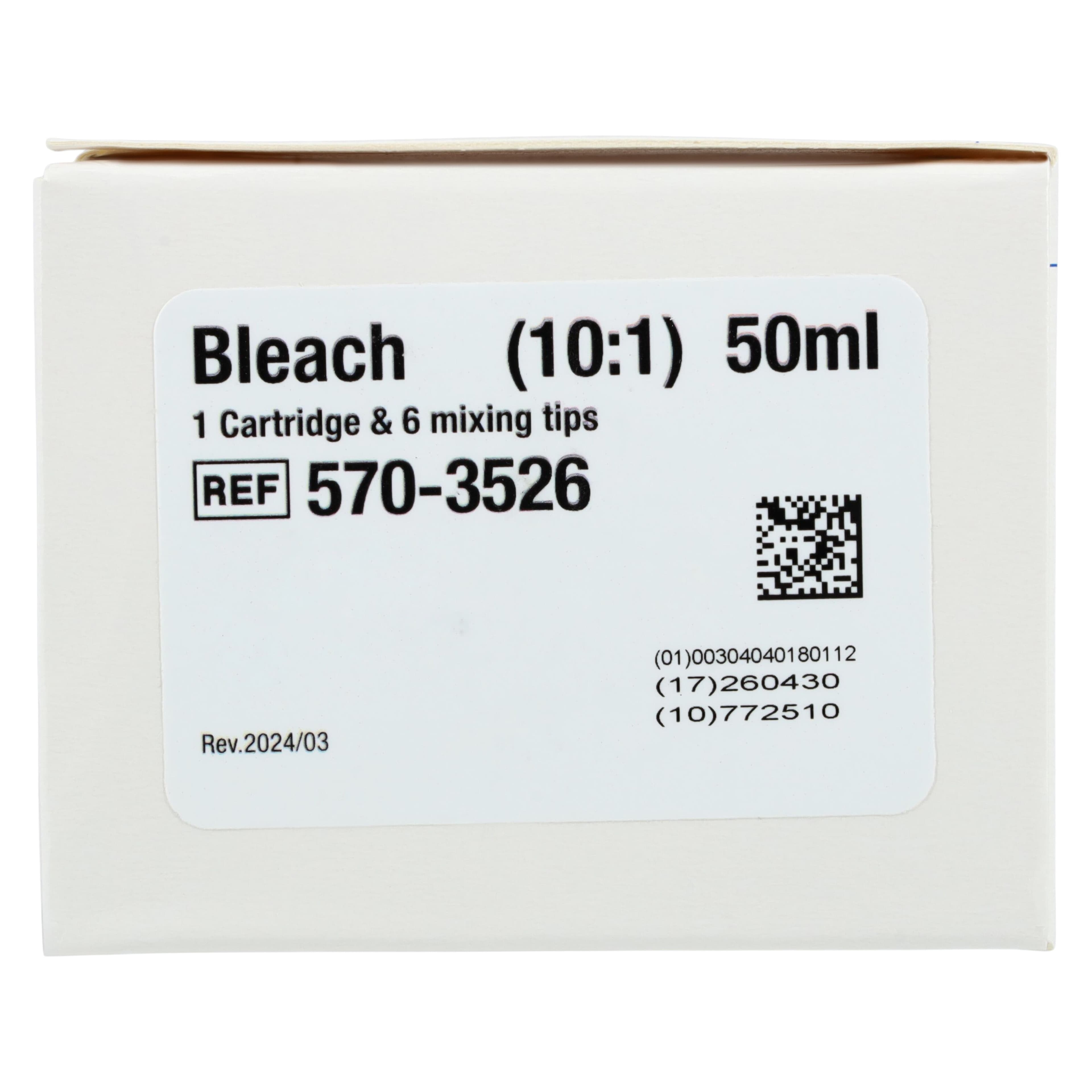 MaxiTemp Temporary Crown and Bridge Material 10:1 Cartridge Kit, Bleach White, 50 mL thumbnail 11