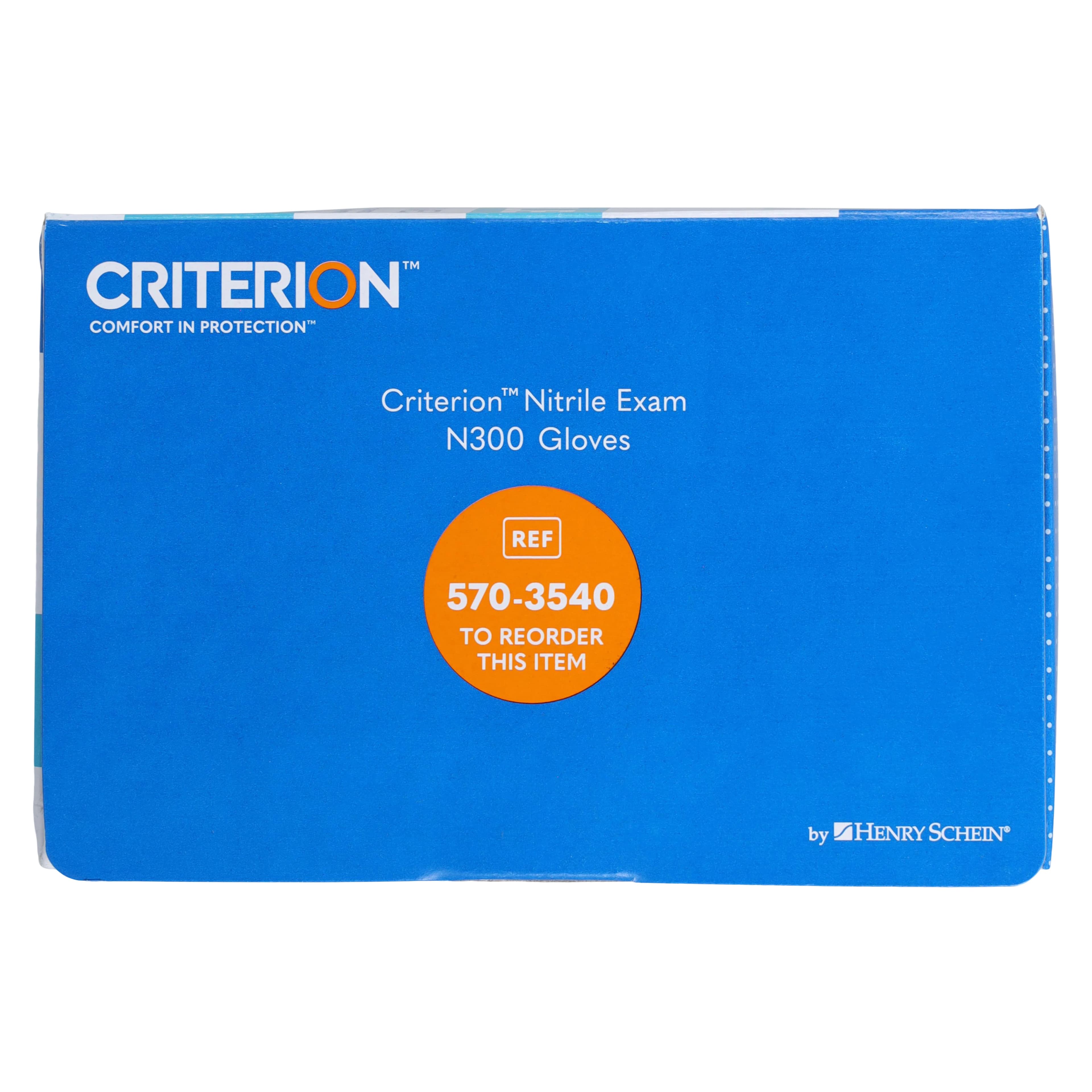 Criterion N300 Nitrile Exam Gloves, X-Small, Electric Blue, Non-Sterile, 300/Box thumbnail 5