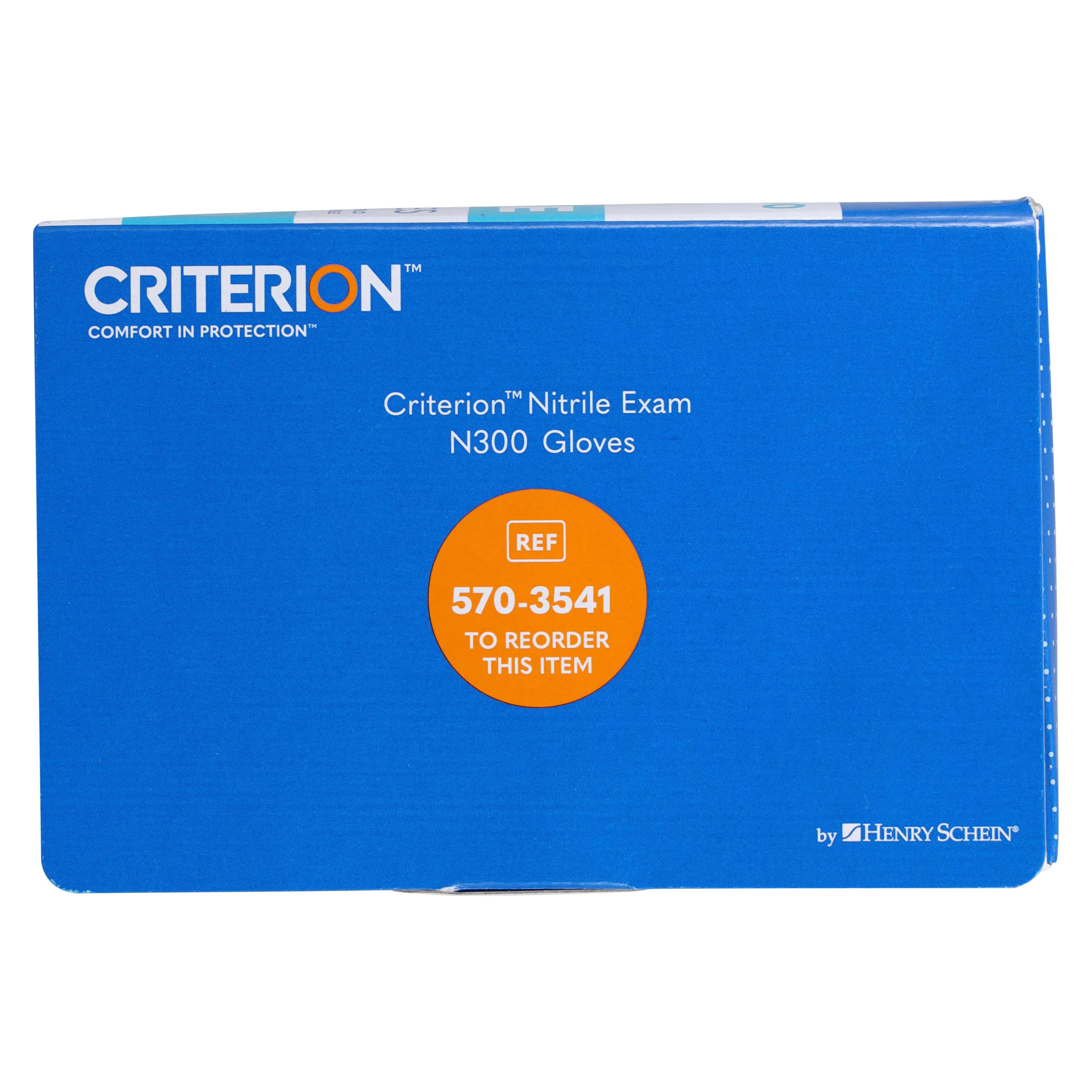 Criterion N300 Nitrile Exam Gloves, Small, Electric Blue, Non-Sterile, 300/Box thumbnail 5