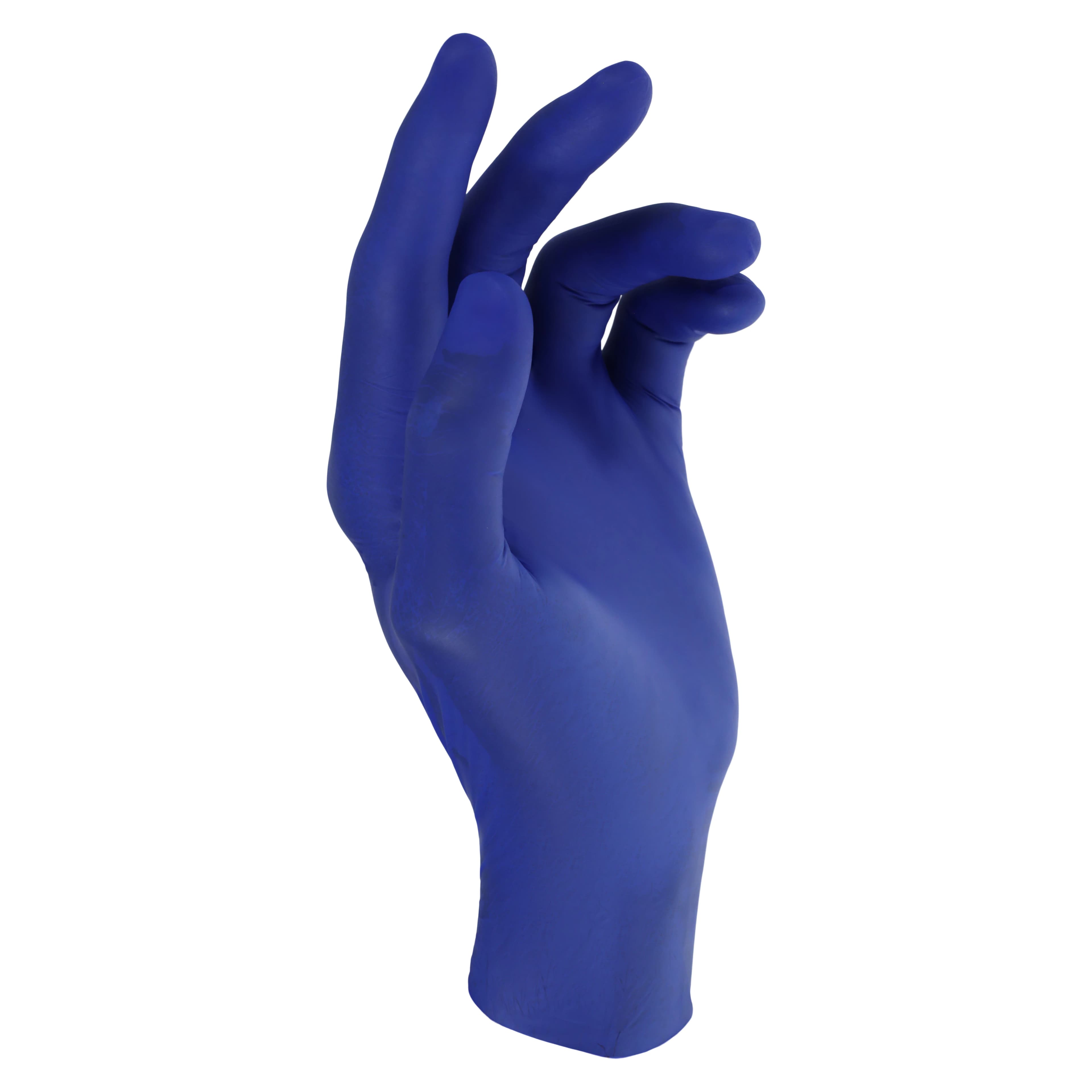 Criterion N300 Nitrile Exam Gloves, Medium, Electric Blue, Non-Sterile, 300/Box thumbnail 3