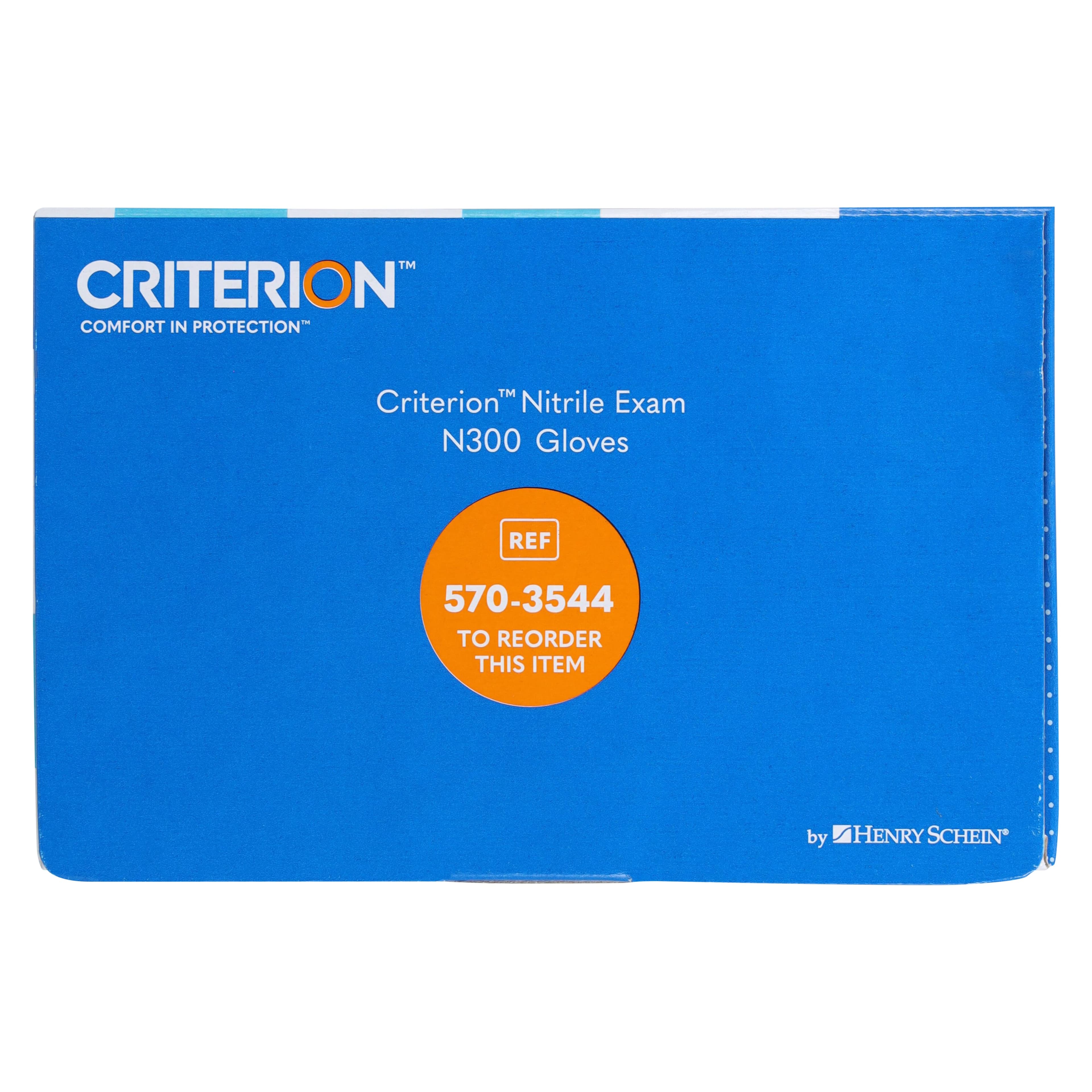 Criterion N300 Nitrile Exam Gloves, Powder Free, Non-Sterile, X-Large, Electric Blue, 250/Box thumbnail 5
