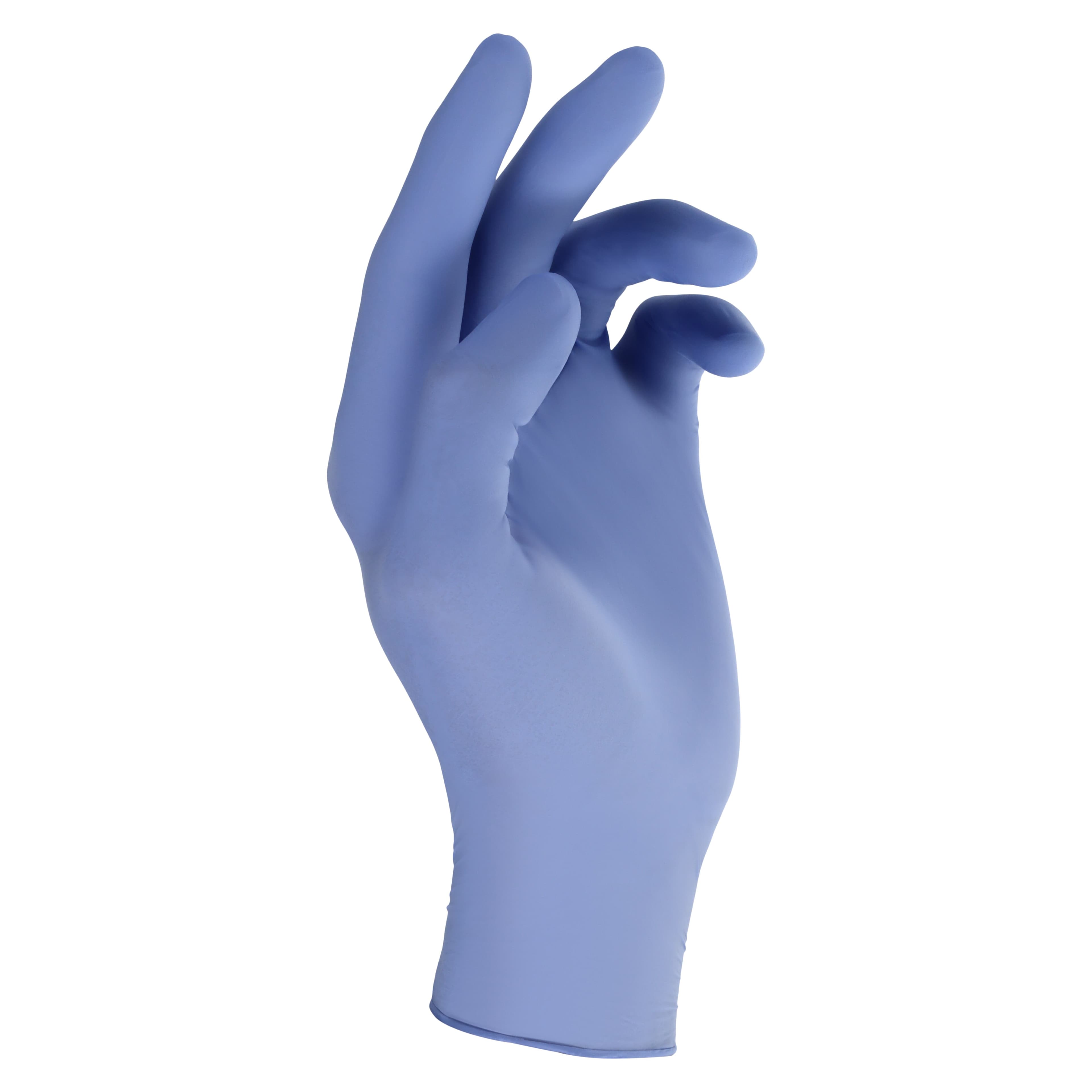 Criterion Nitrile Exam Aloe + Vitamin E Gloves, Small, Lavender, Non-Sterile, 200/Box thumbnail 2