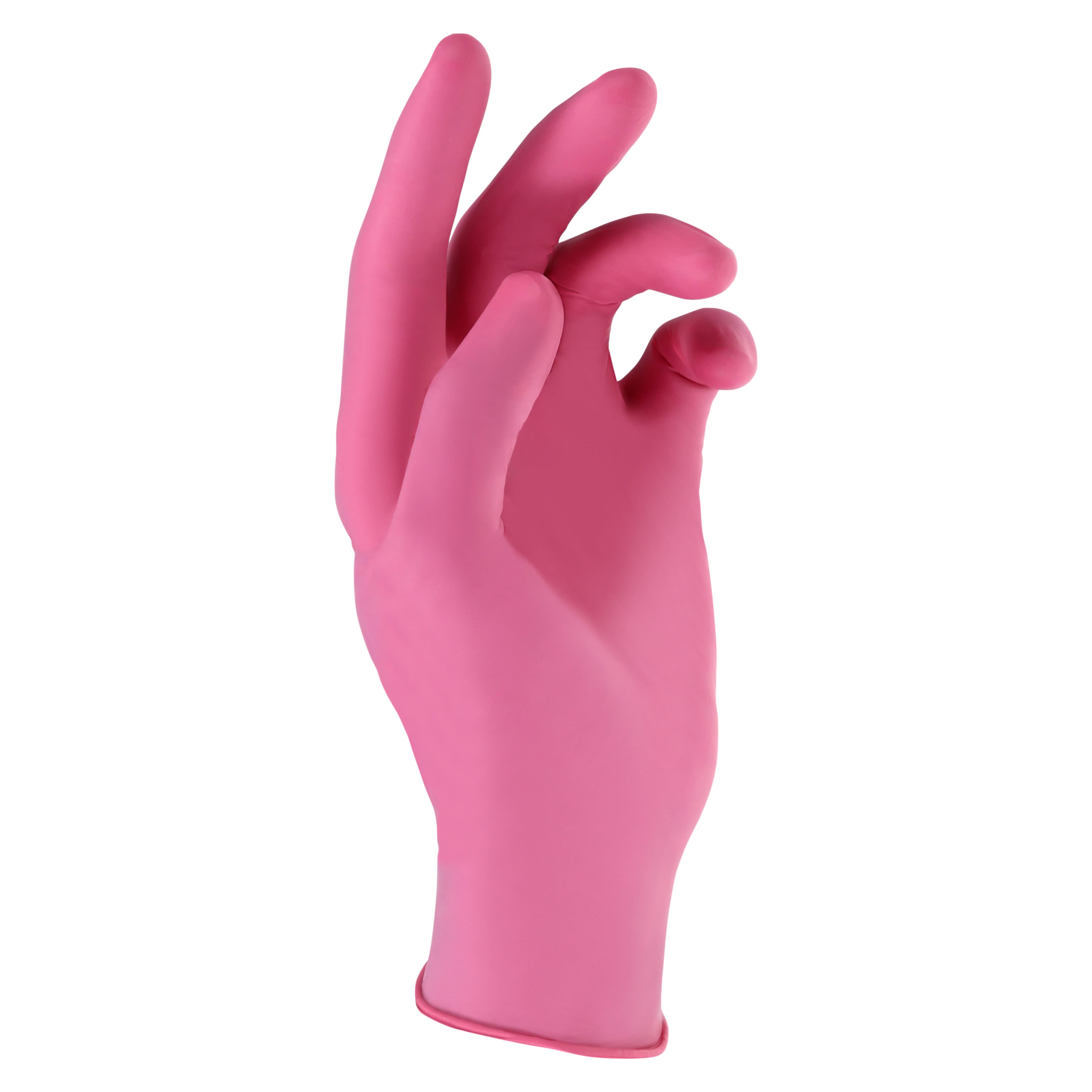 Criterion Chloroprene Exam Gloves, X-Large, Pink, Non-Sterile, 90/Box thumbnail 2