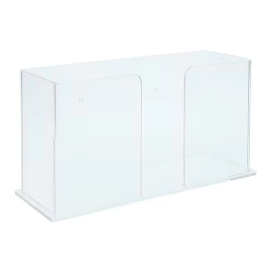 Henry Schein C-Fold Towel Holder, Clear Acrylic, 10.75 in x 6 in x 4.25 in thumbnail 5