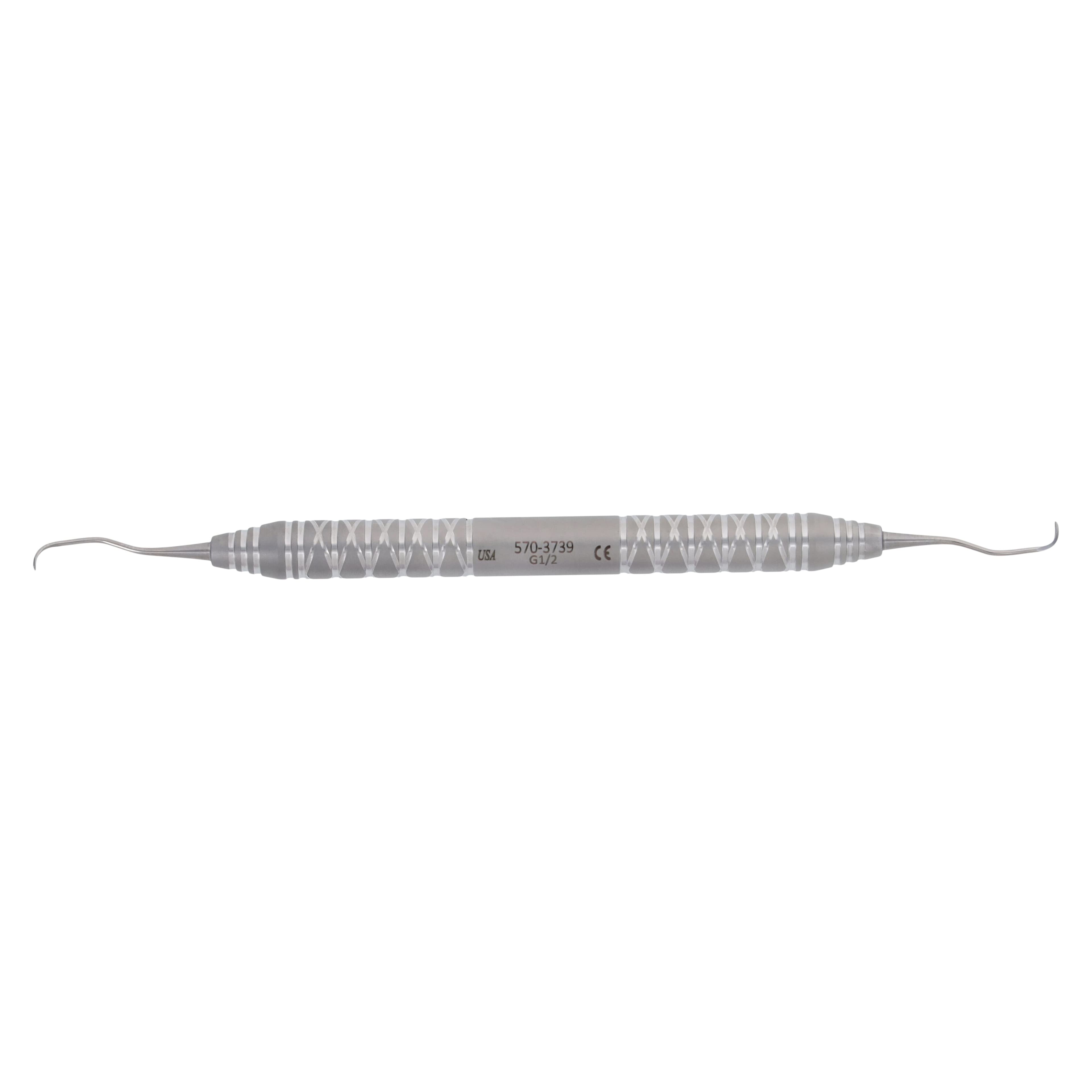 Acclean Curette DE Gracey 1/2, #6 Handle, Anterior, Double End, Stainless Steel thumbnail 6