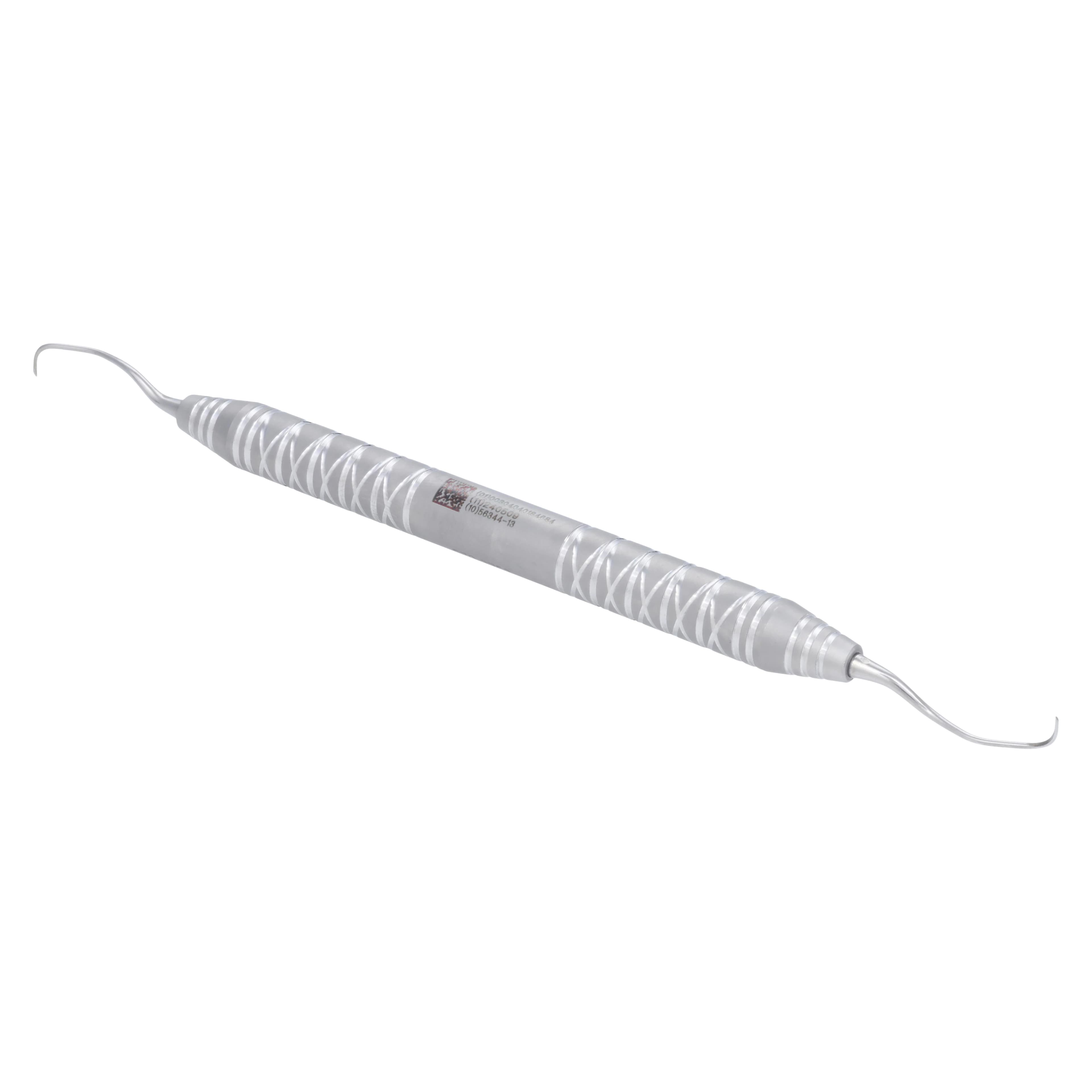 Acclean Gracey After Five Curette, Double End 11/12, #6 Handle, Mesial, Stainless Steel, Silver, Each thumbnail 2