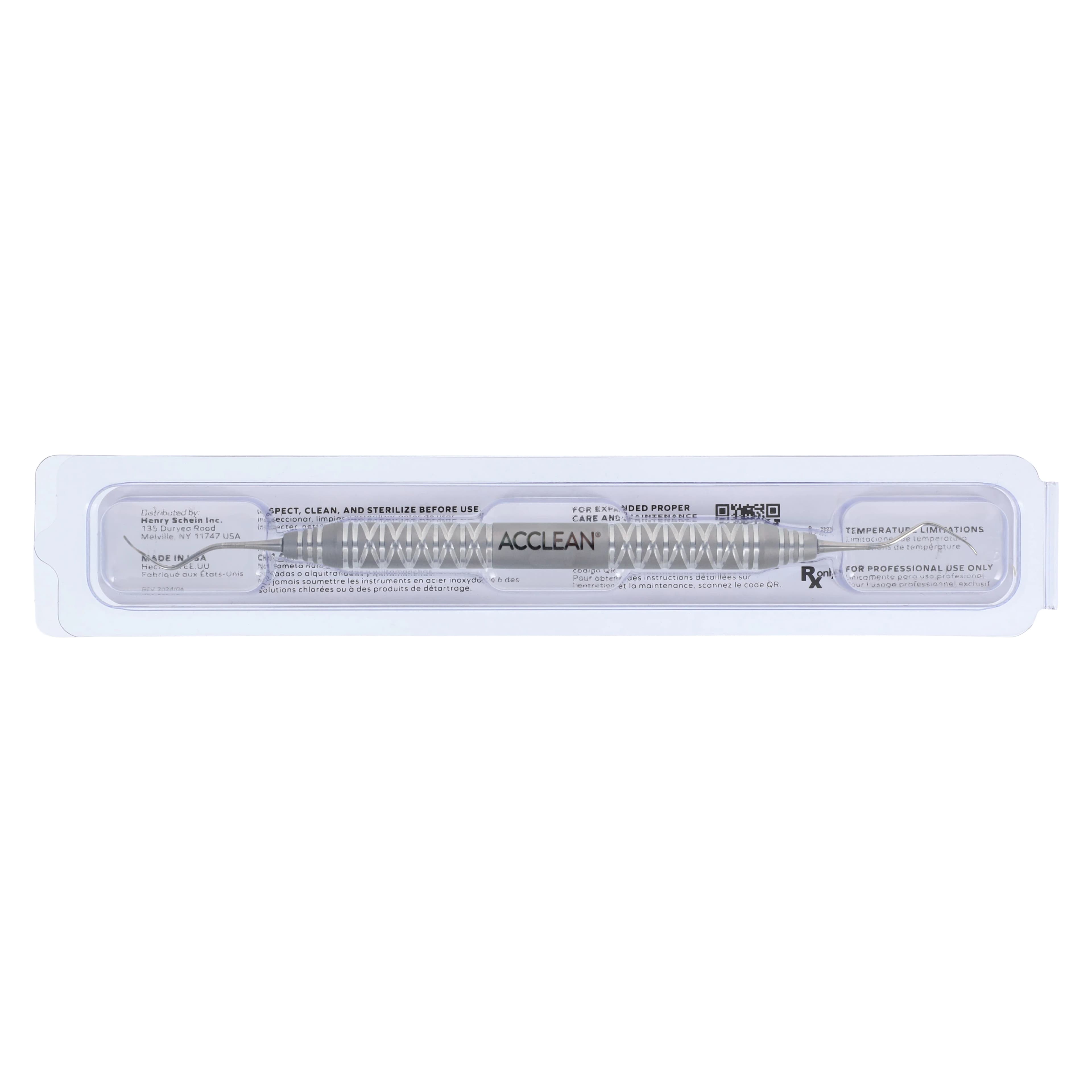 Acclean Barnhart Curette, Double End 5/6, #6 Handle, Universal, Stainless Steel thumbnail 8