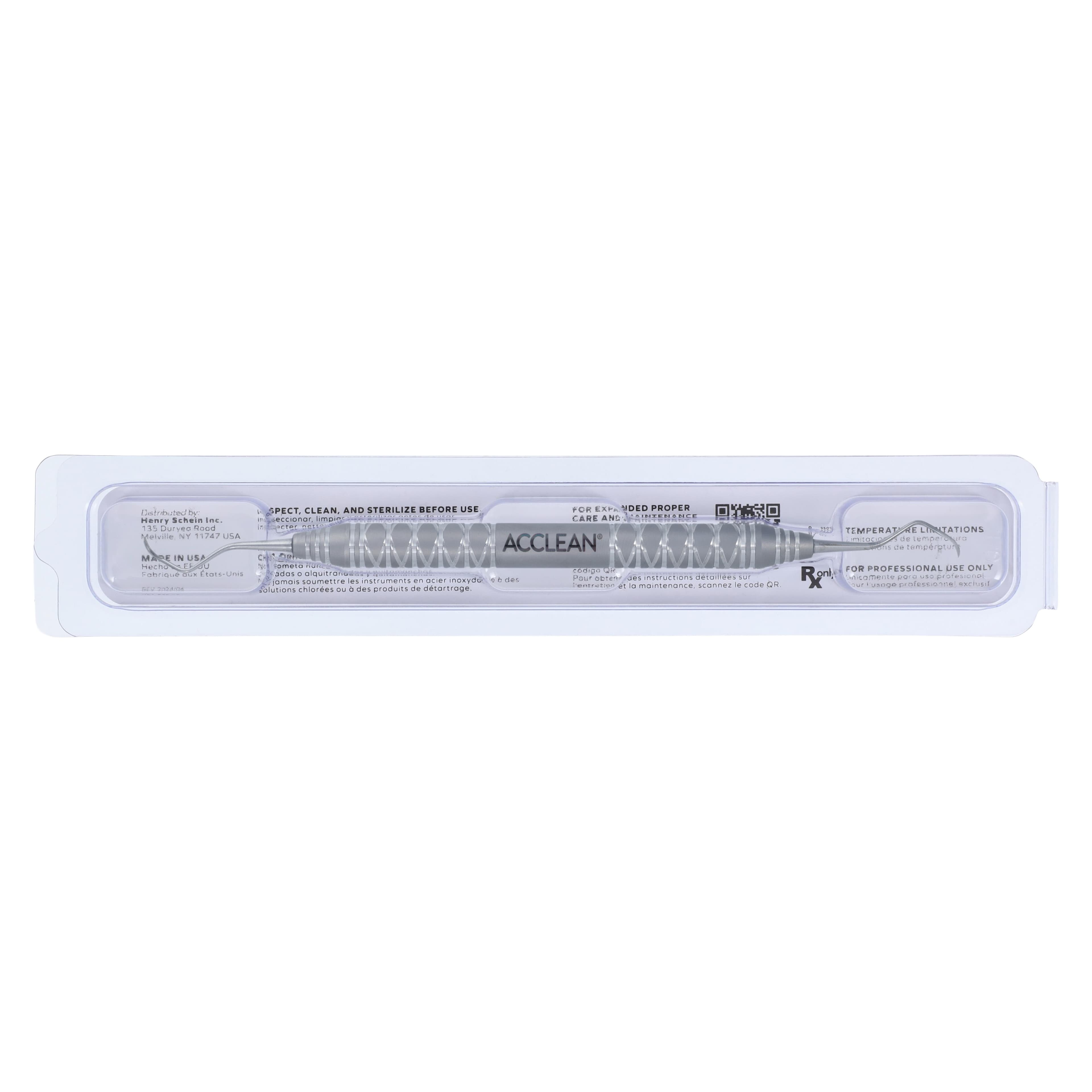 Acclean McCall Curette, Double End 13/14, #6 Handle, Stainless Steel thumbnail 8