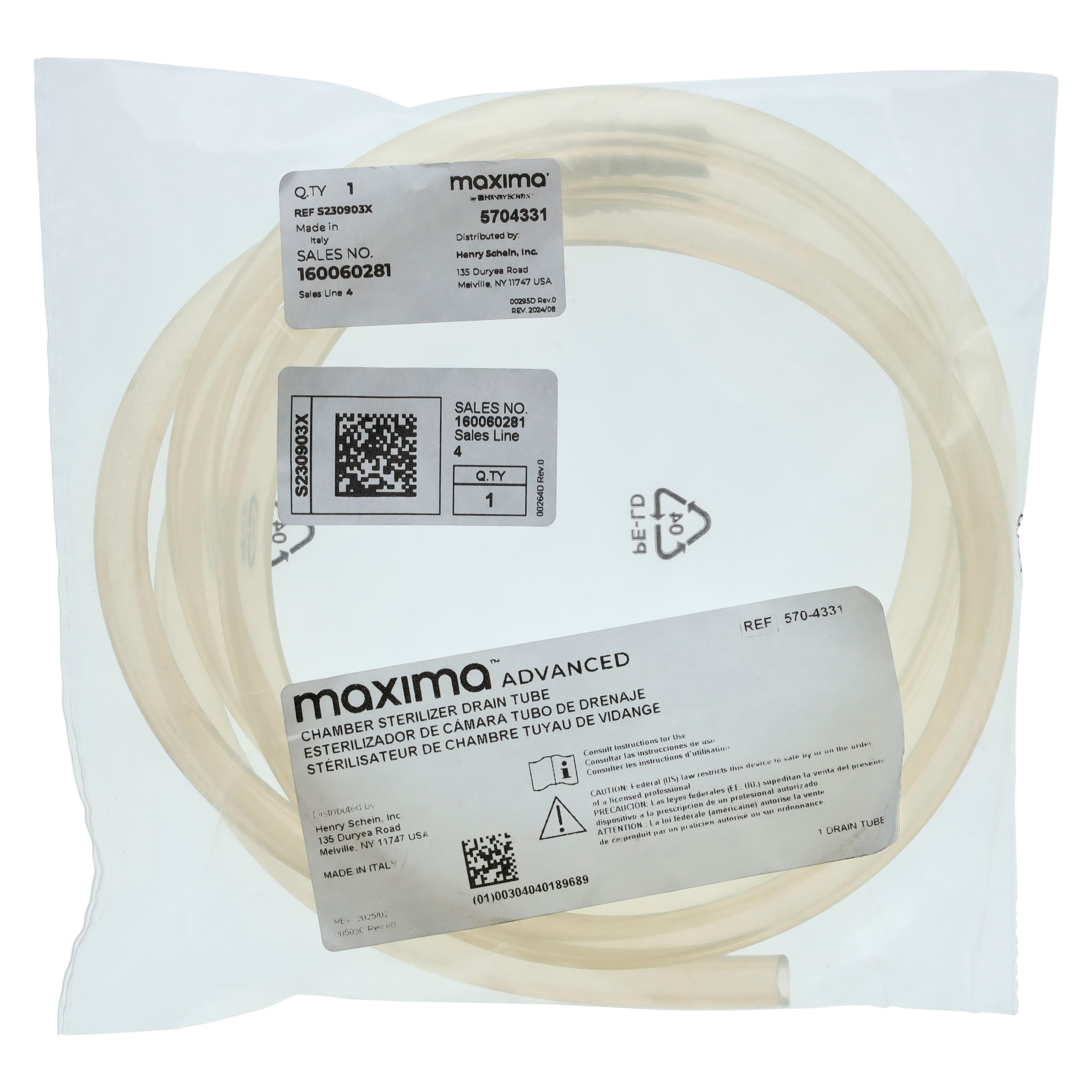 Maxima Chamber Drain Tube thumbnail 2