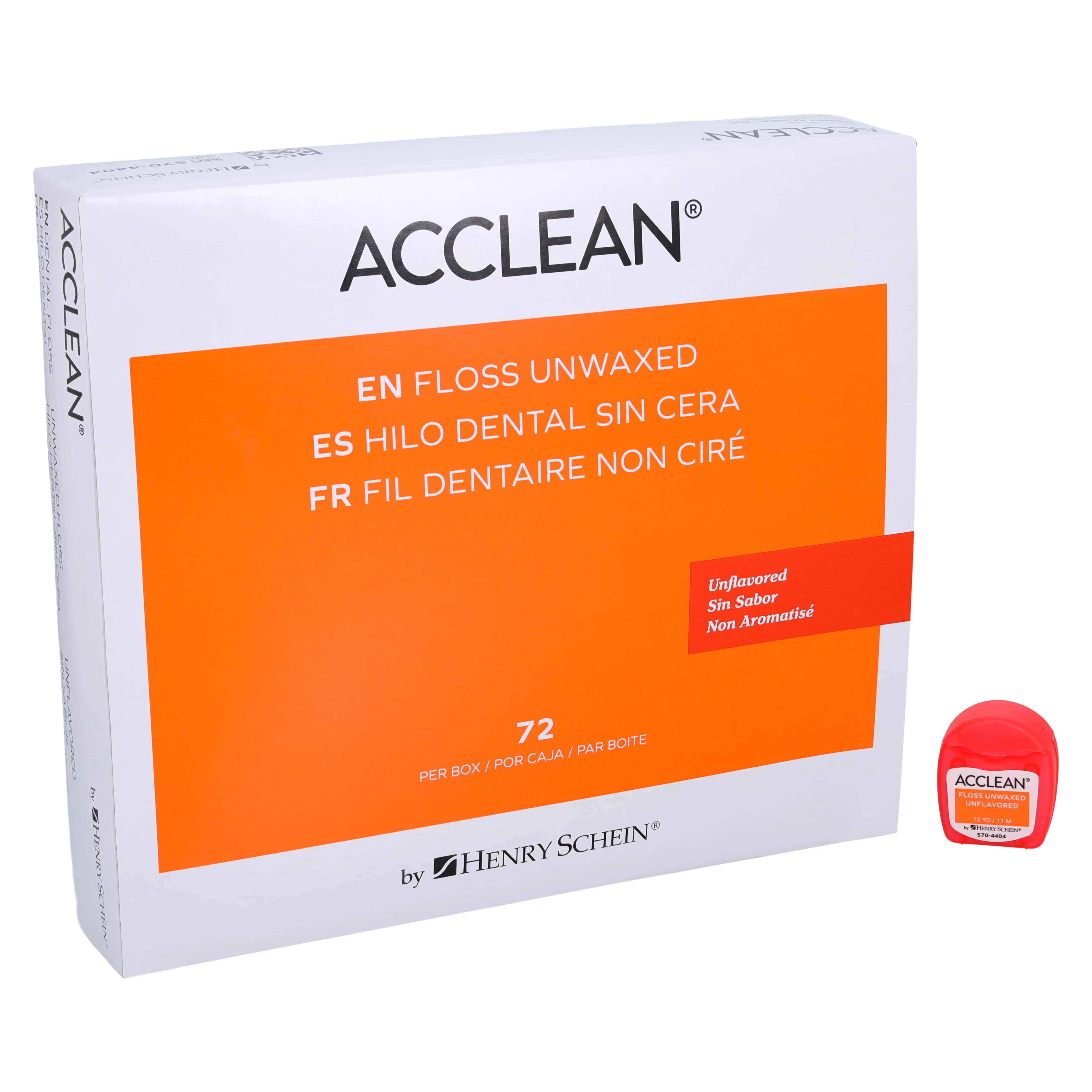 Acclean Floss Unwaxed, 72/Box thumbnail 2