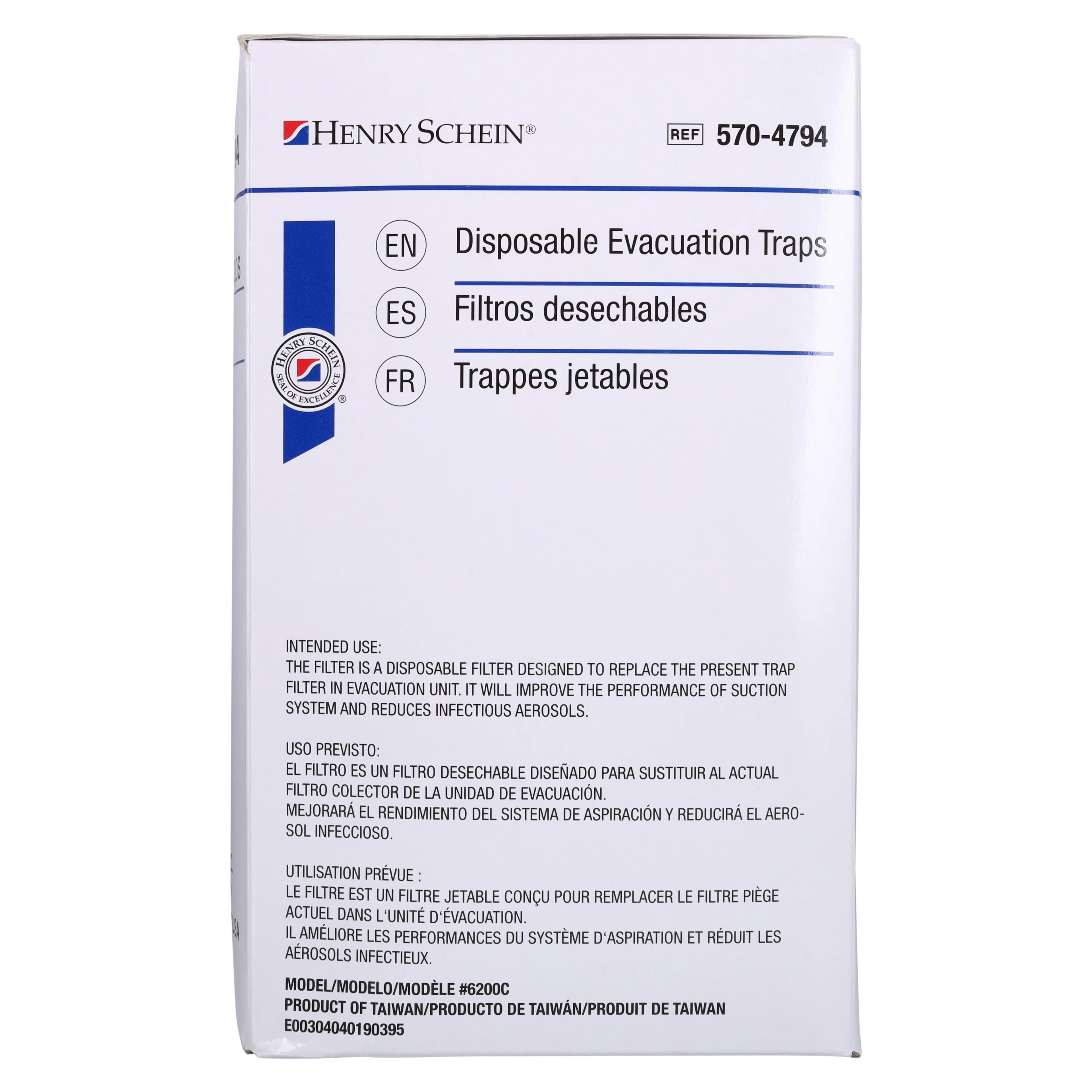 Evacuation Traps #6200C, Disposable, 144/Box thumbnail 5