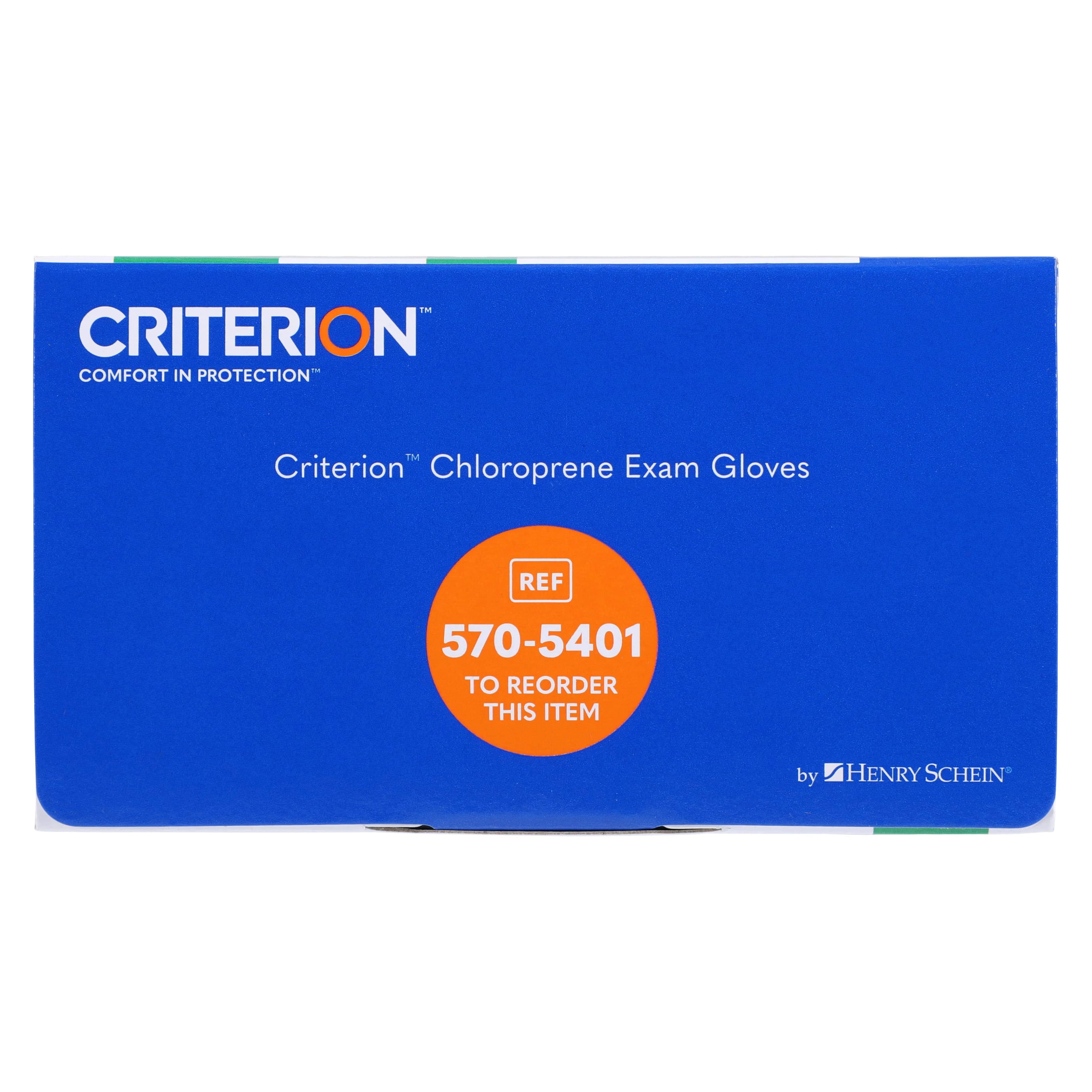 Criterion Chloroprene Exam Gloves, Small, Aqua Blue, Non-Sterile, 100/Box thumbnail 5