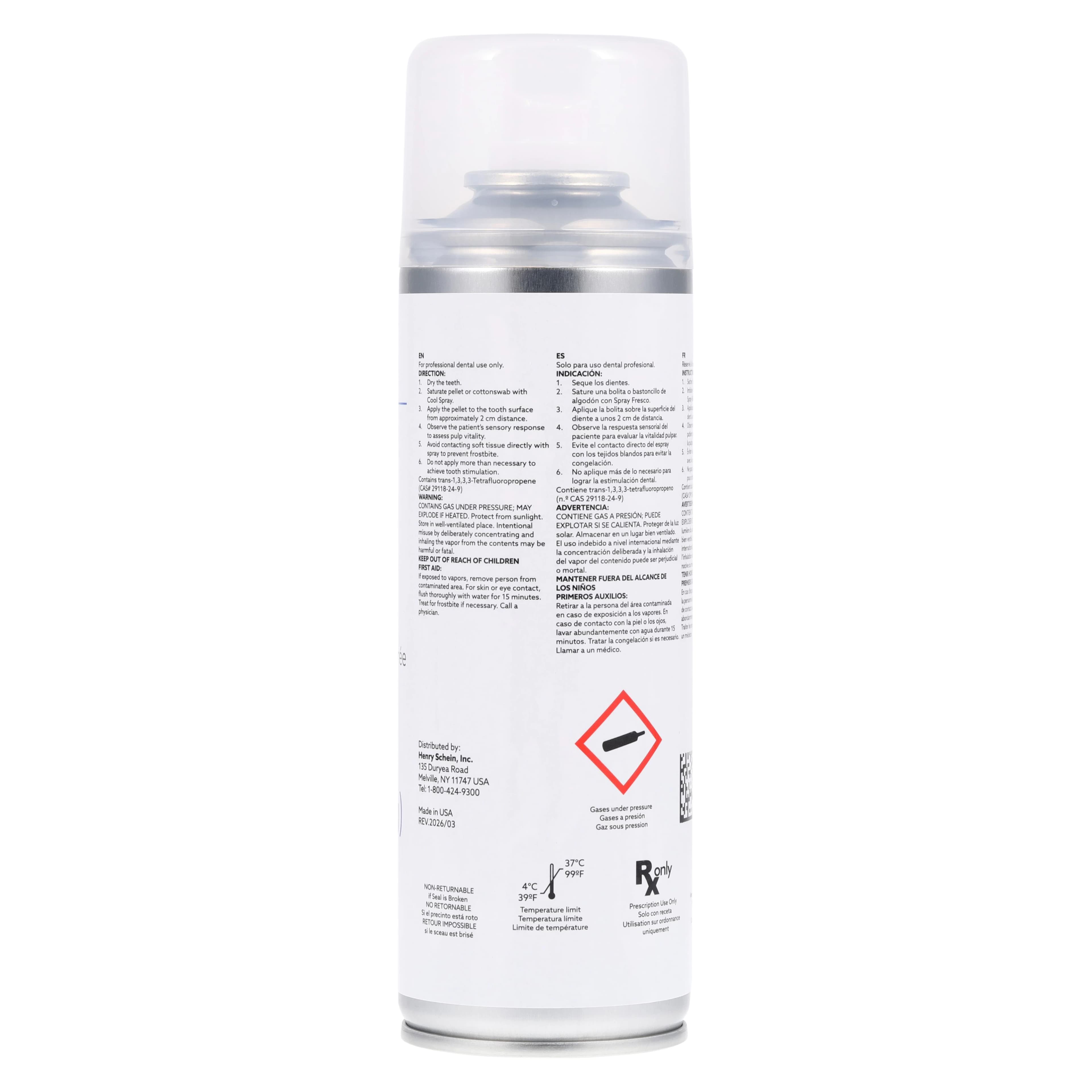 Endo Cool Spray, Pulp Vitality Refrigerant, 10 oz Can thumbnail 3