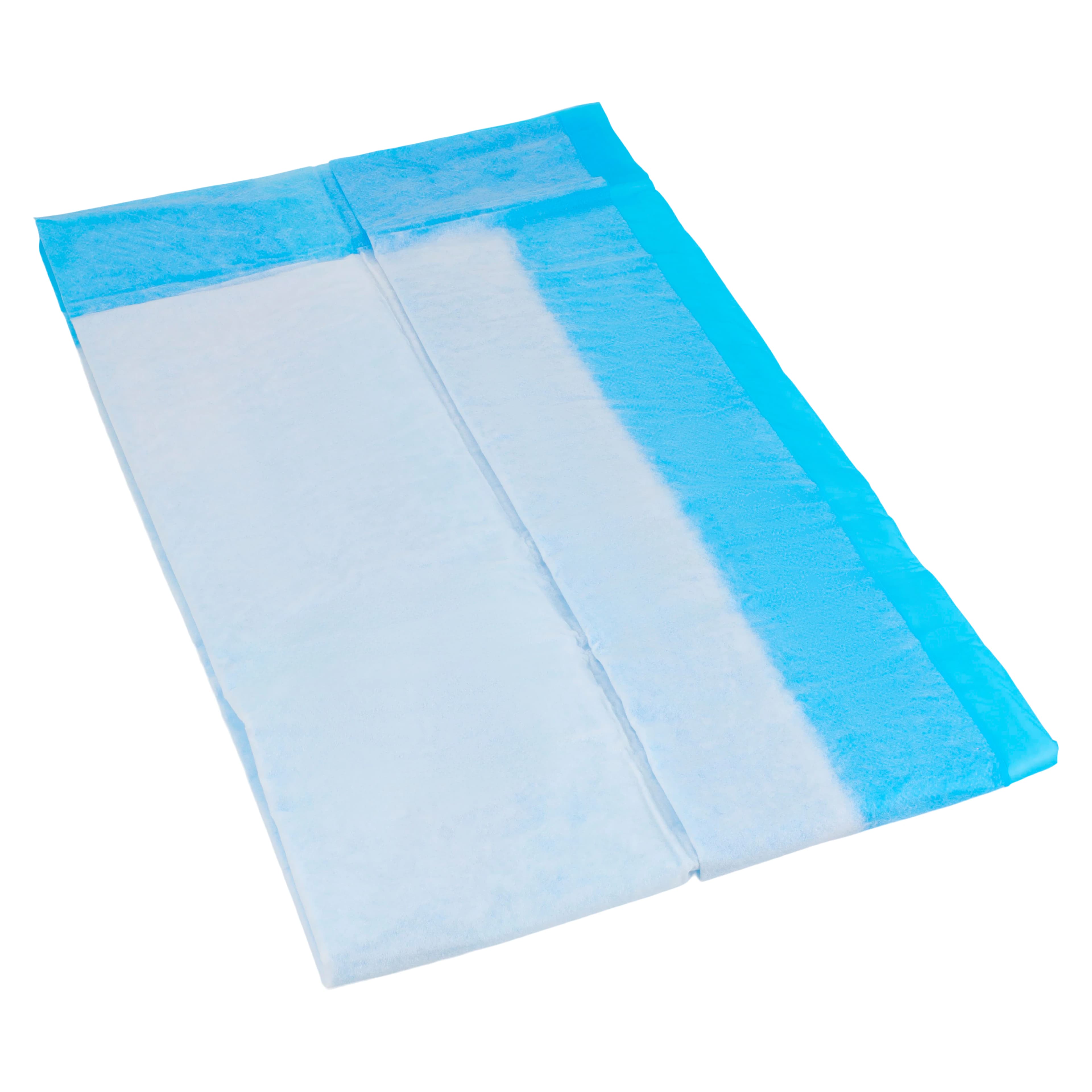Henry Schein Incontinence Underpad, 23" x 36", Moderate Fluff Core, White/Blue, 150/Case thumbnail 6