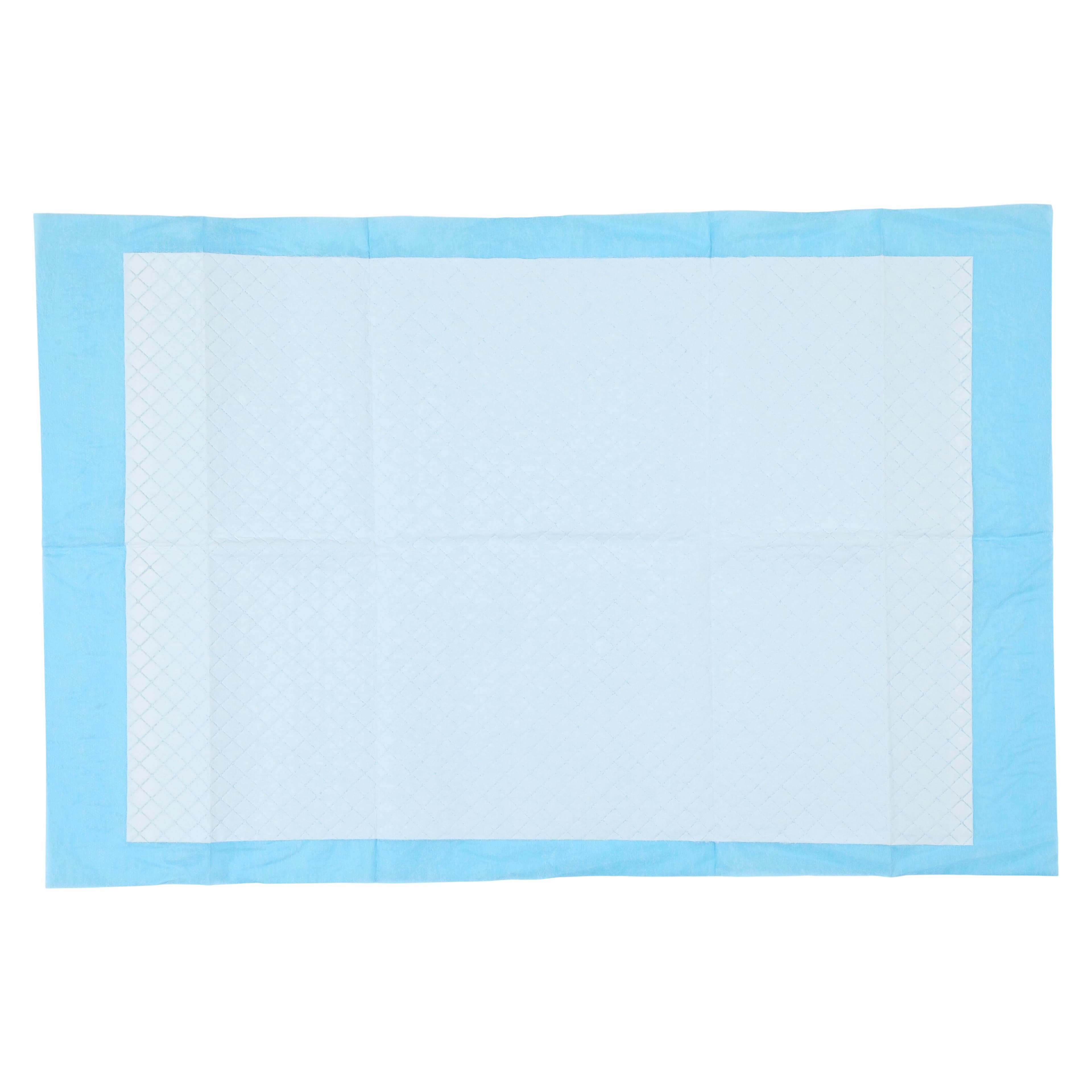 Henry Schein Incontinence Underpad, 17" x 24", Heavy Absorbency, Fluff/Polymer Core, White/Blue, 300/Case thumbnail 3