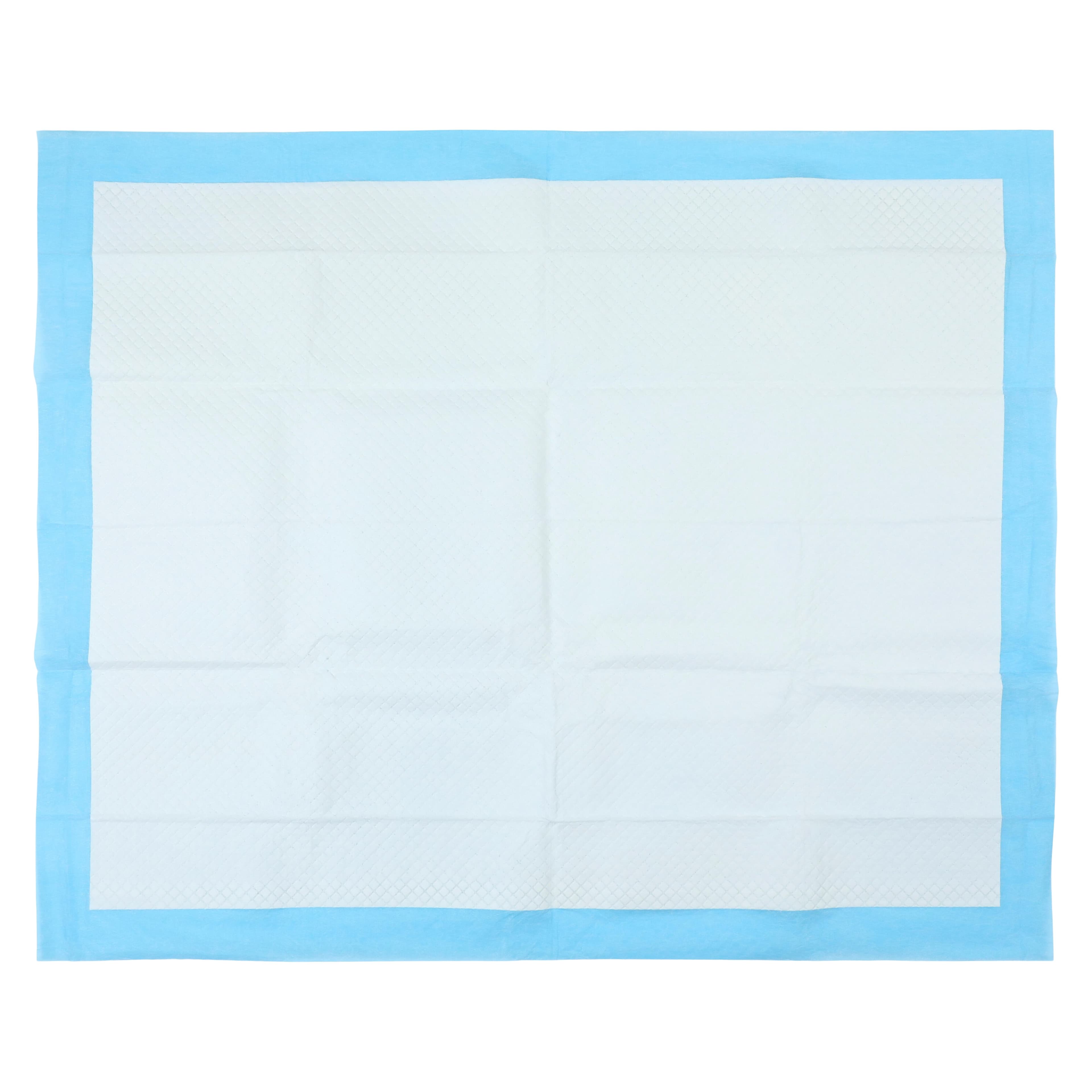 Henry Schein Incontinence Underpad, 30" x 36", Heavy Absorbency, Fluff/Polymer Core, White/Blue, 100/Case thumbnail 5