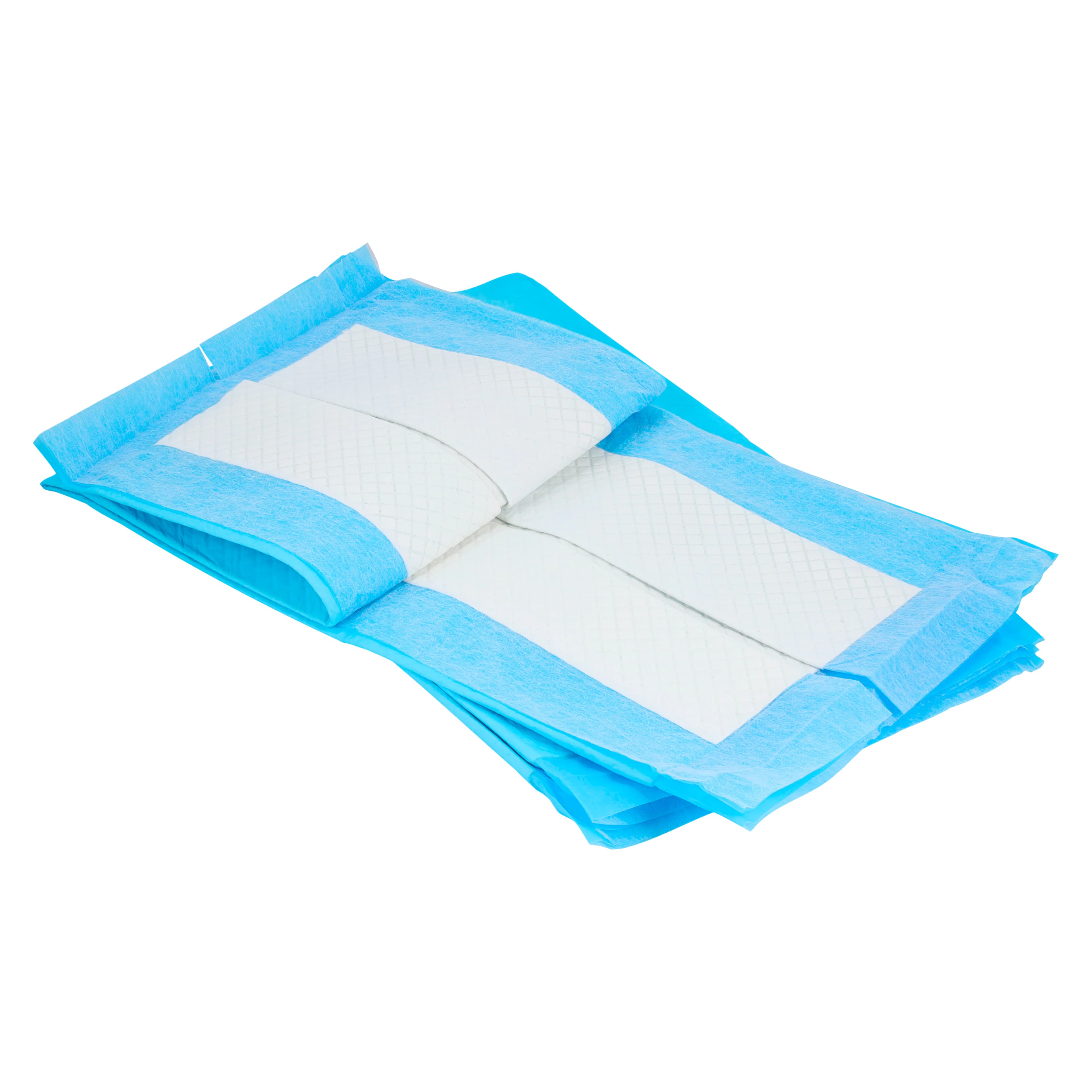 Henry Schein Incontinence Underpad, 30" x 36", Heavy Absorbency, Fluff/Polymer Core, White/Blue, 100/Case thumbnail 6