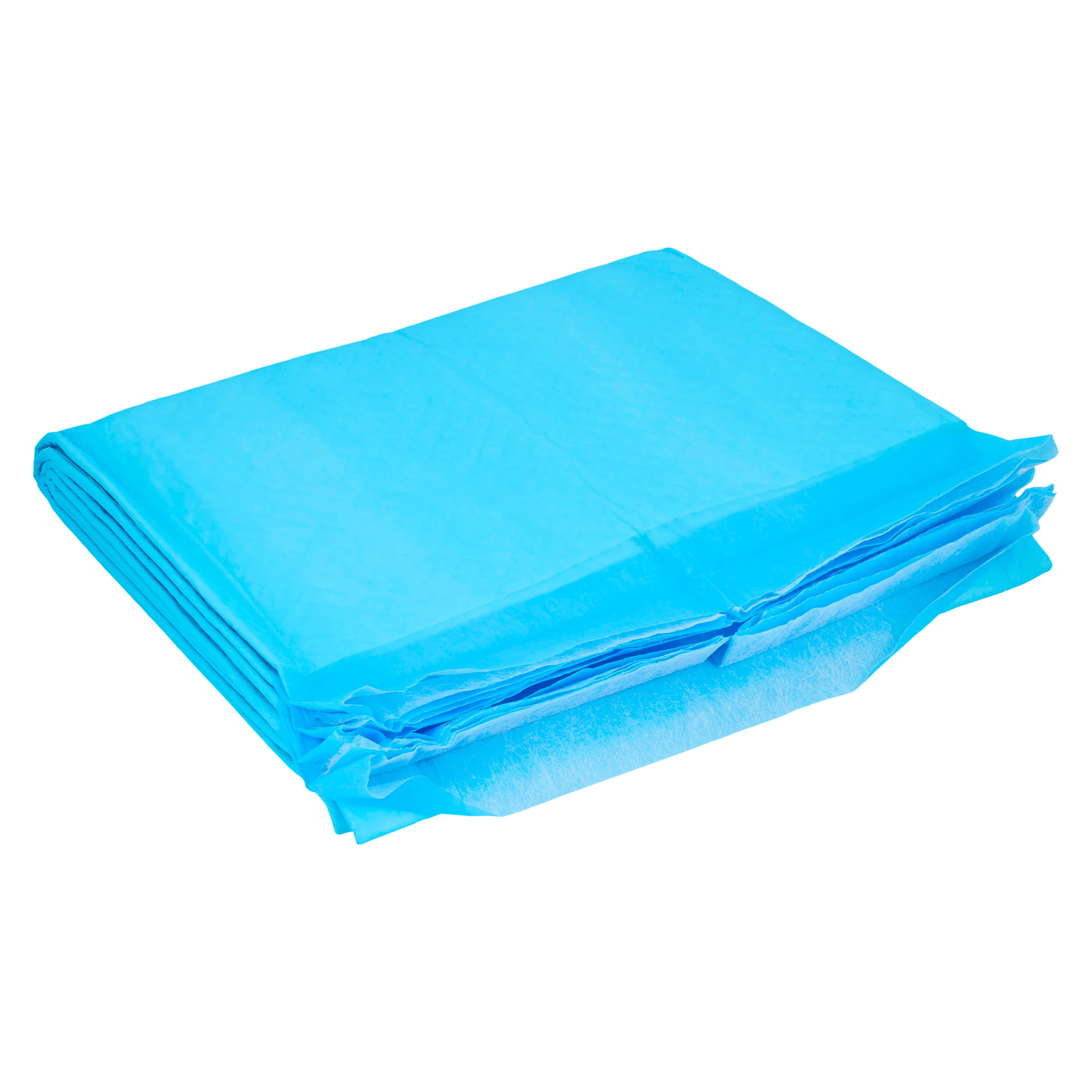 Henry Schein Incontinence Underpad, 30" x 36", Heavy Absorbency, Fluff/Polymer Core, White/Blue, 100/Case thumbnail 4