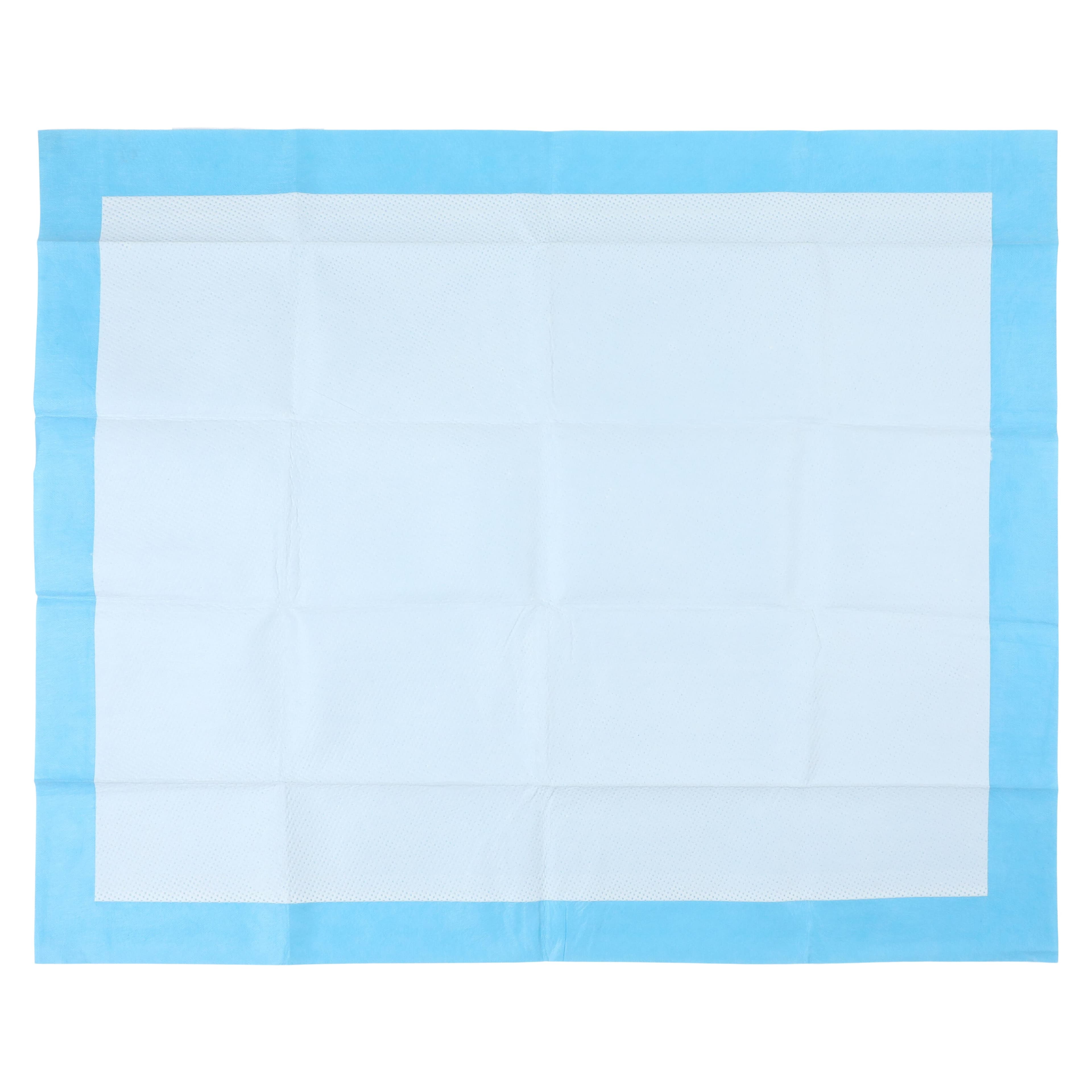 Henry Schein Incontinence Underpad, Super Plus, 30" x 36", Maximum Fluff/SAP Core, White/Blue, 100/Case thumbnail 4