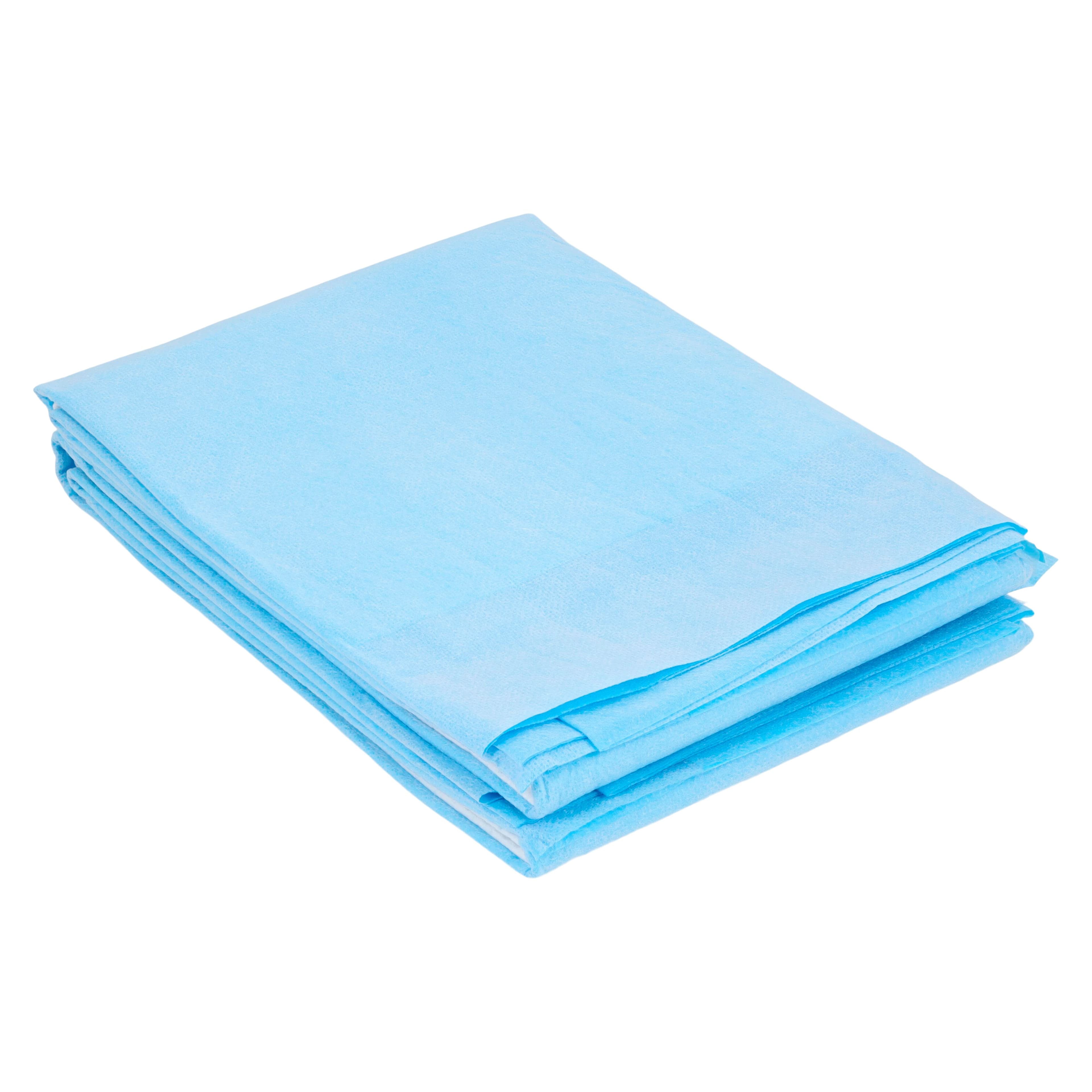 Henry Schein Incontinence Underpad, Super Plus, 30" x 36", Maximum Fluff/SAP Core, White/Blue, 100/Case thumbnail 2