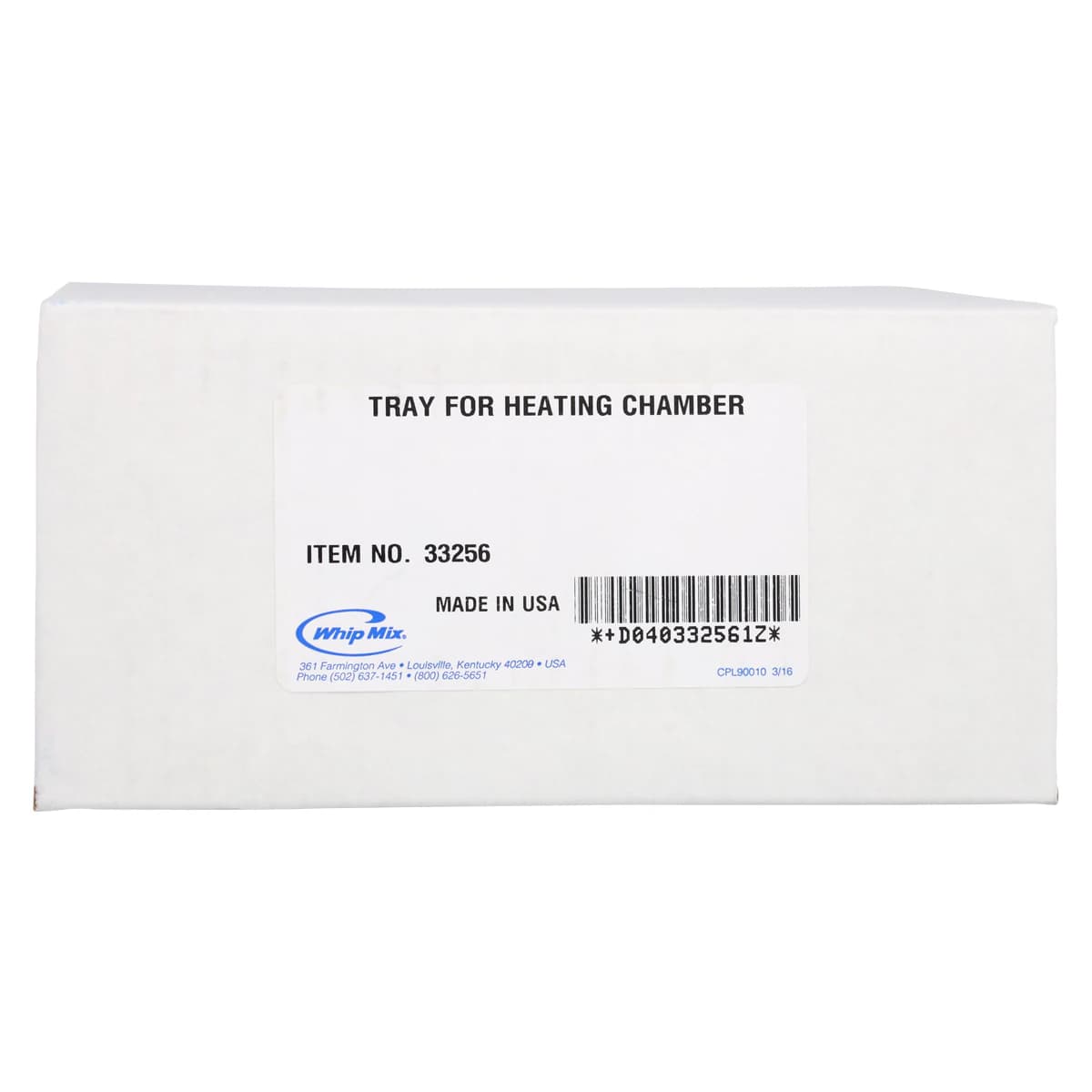 Whip Mix Tray for Heating Chamber, For Infinity and P.D.Q Digital Burnout Ovens, #33256 thumbnail 3