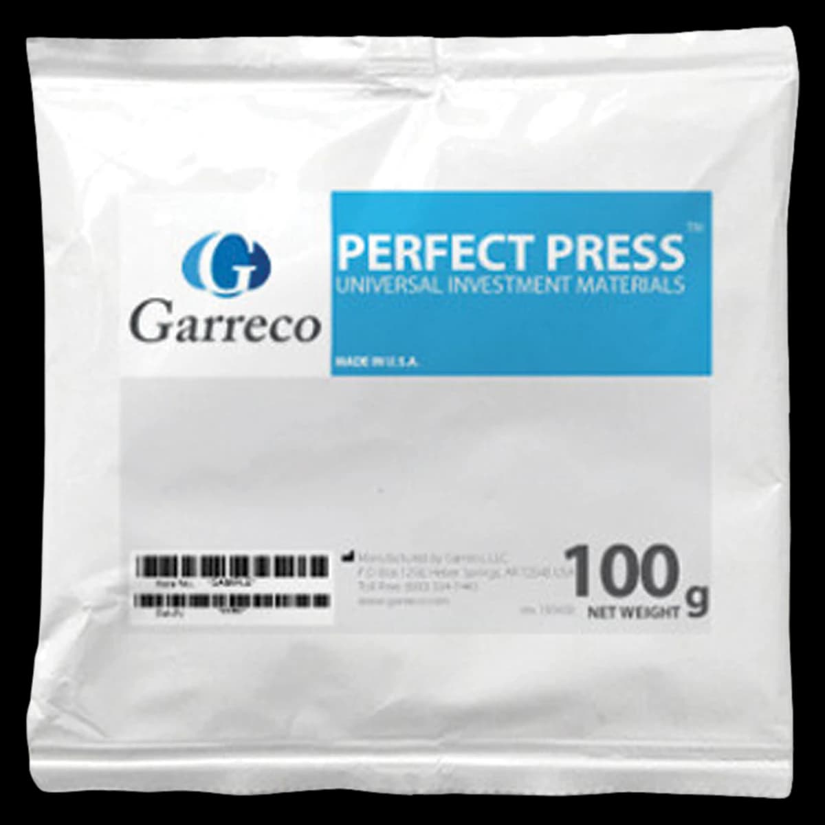 Garreco PressVest Powder 100 x 100, Pressable Ceramic Investment (Each) - Pressvest Powder 100 x 100 - Image 1