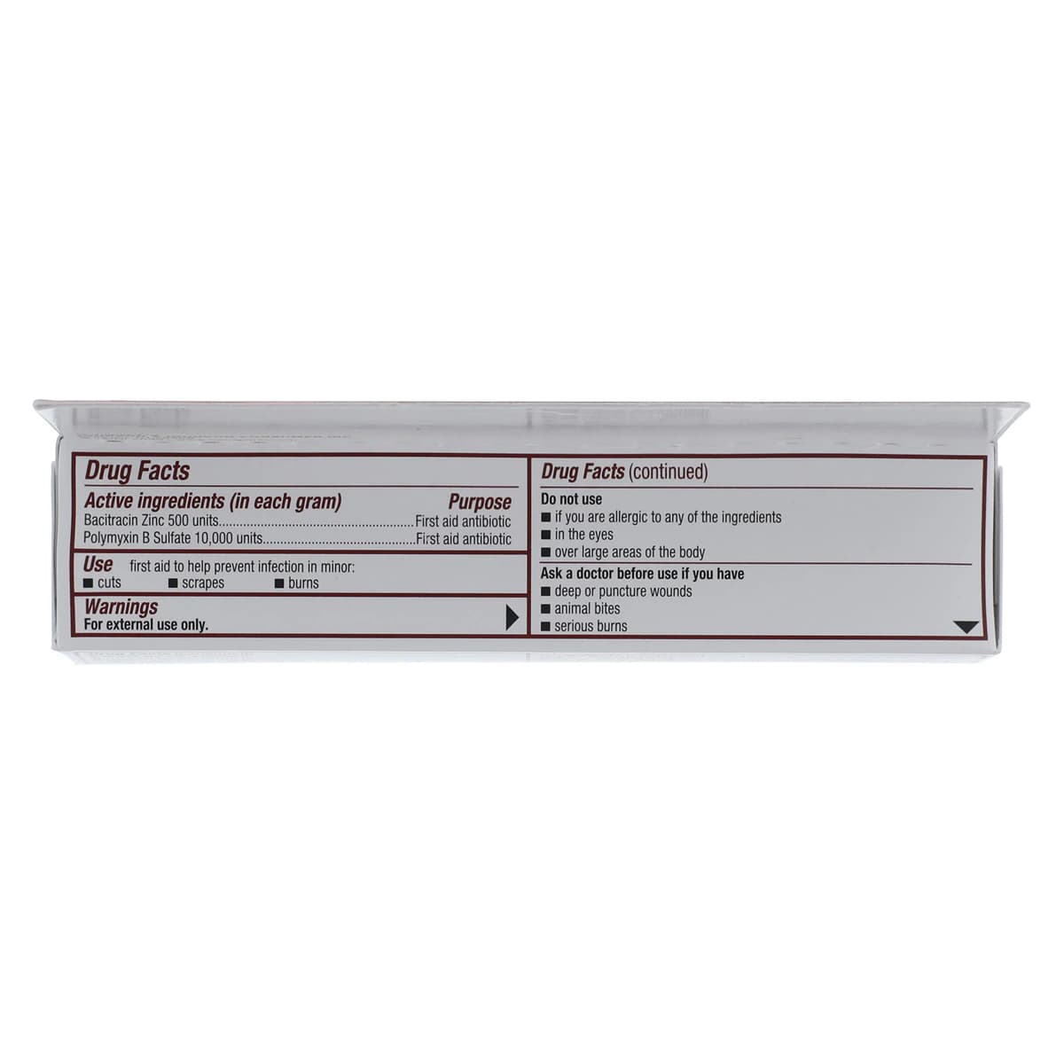 Polysporin Ointment, 1 oz Tube thumbnail 3