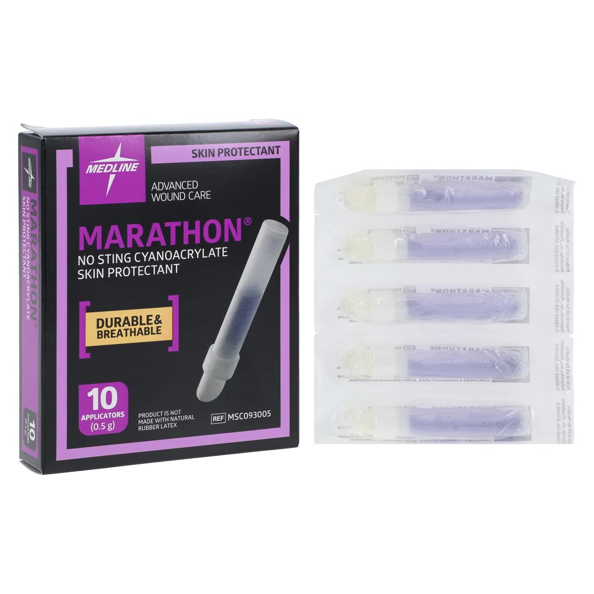 Medline Marathon Skin Protectant Liquid, 10/Box - Skin Protectant Marathon - Image 1