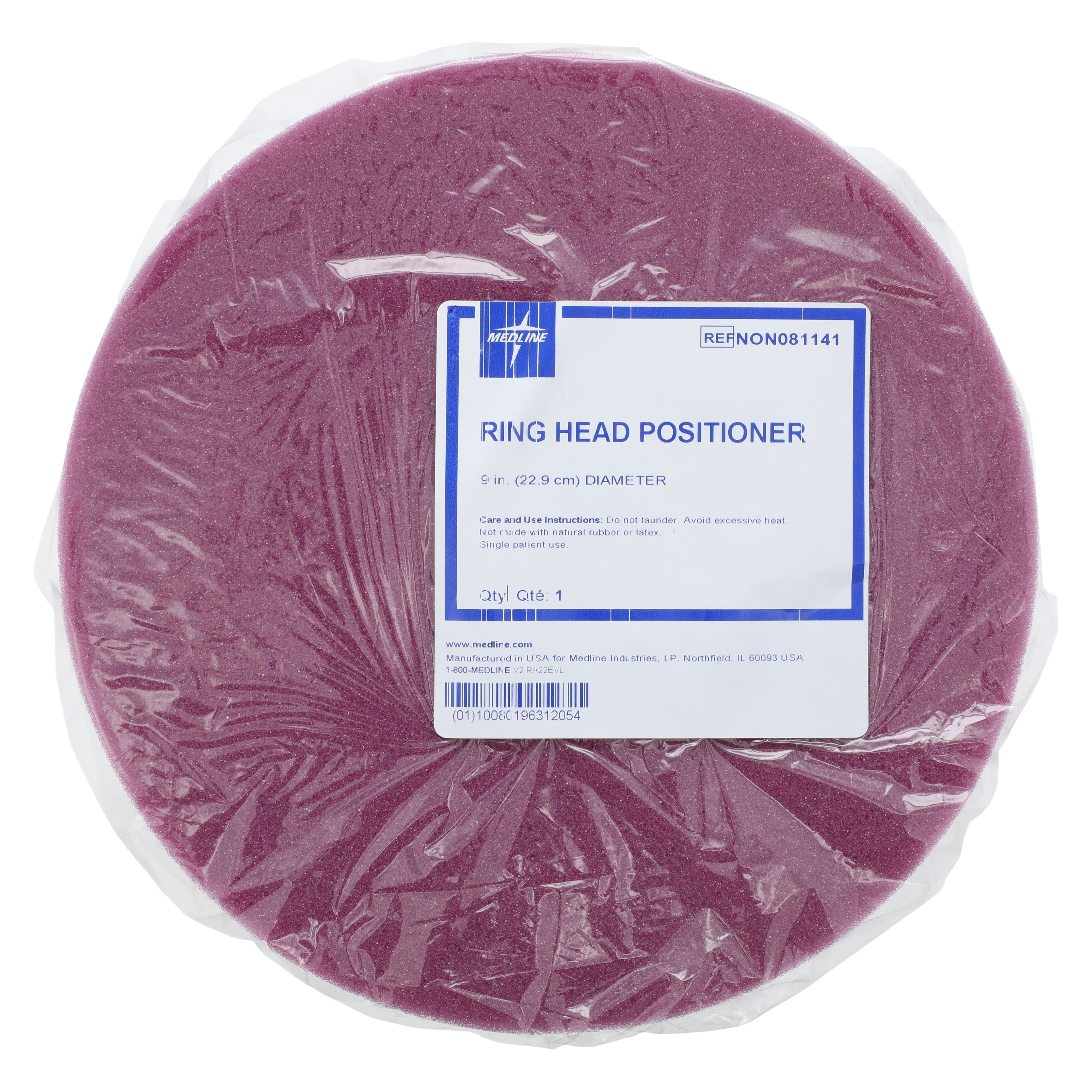 Medline Head Positioner Ring Cushion, 9" x 4" x 2" thumbnail 4