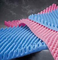 Medline Eggcrate Bed Pad Overlay, Standard, 12/Case - Overlay Eggcrate Stdrd - Image 1